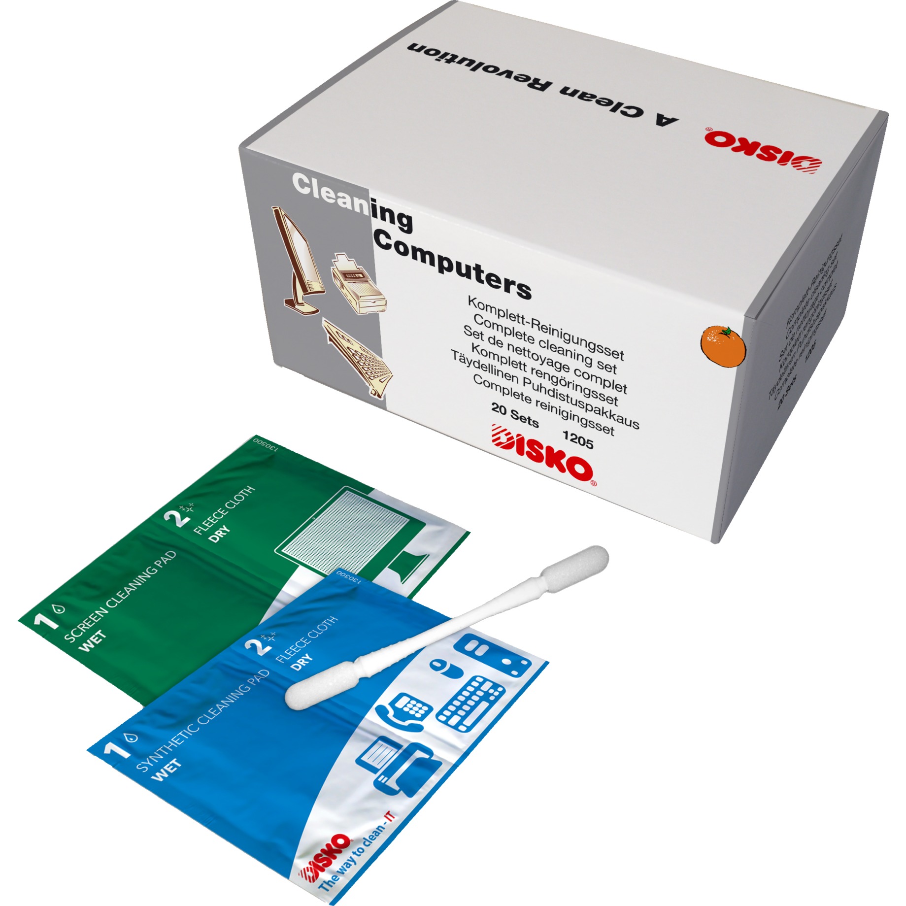 Reinigungs-Set für PC-Arbeitsplätze