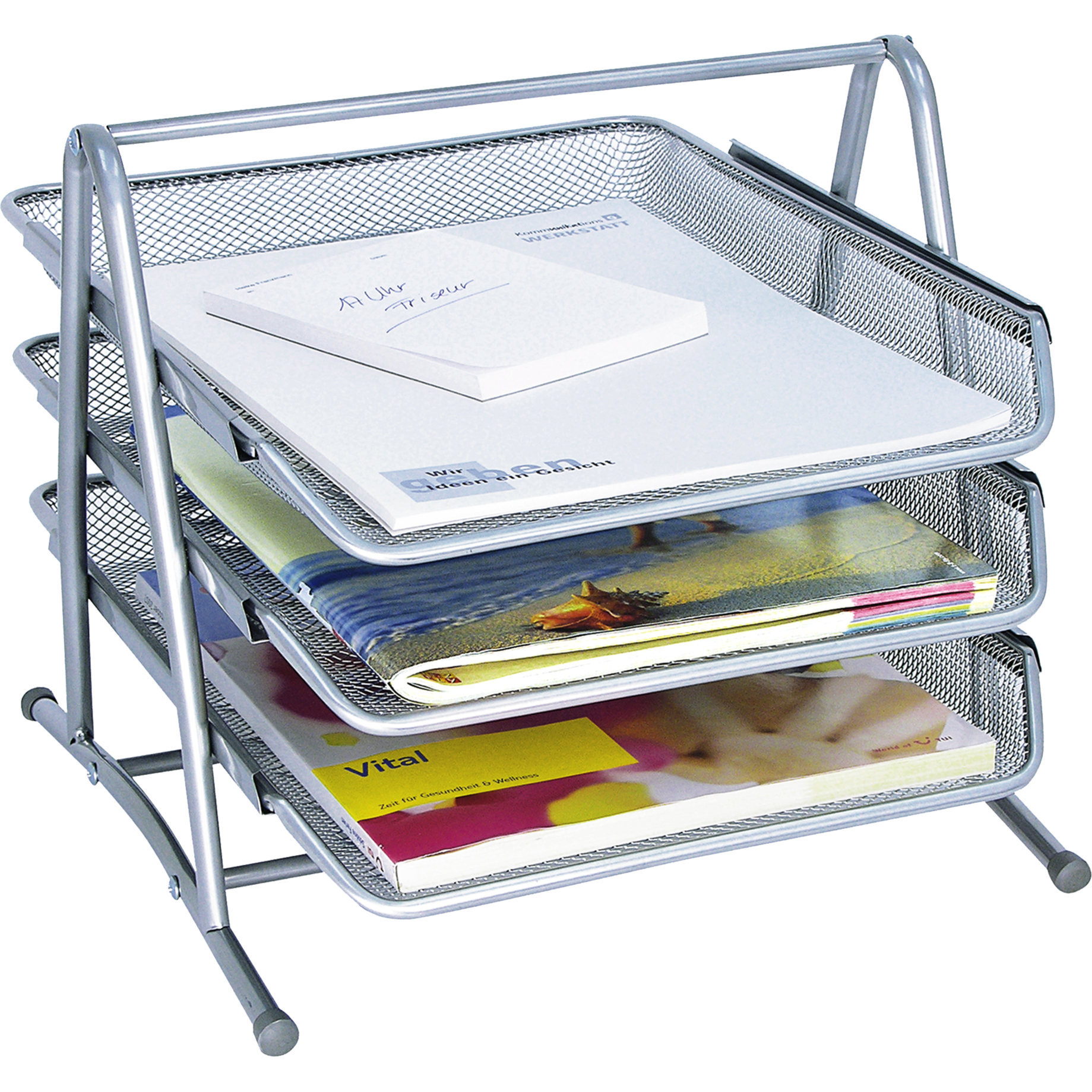 Briefablage Office-Set Drahtmetall