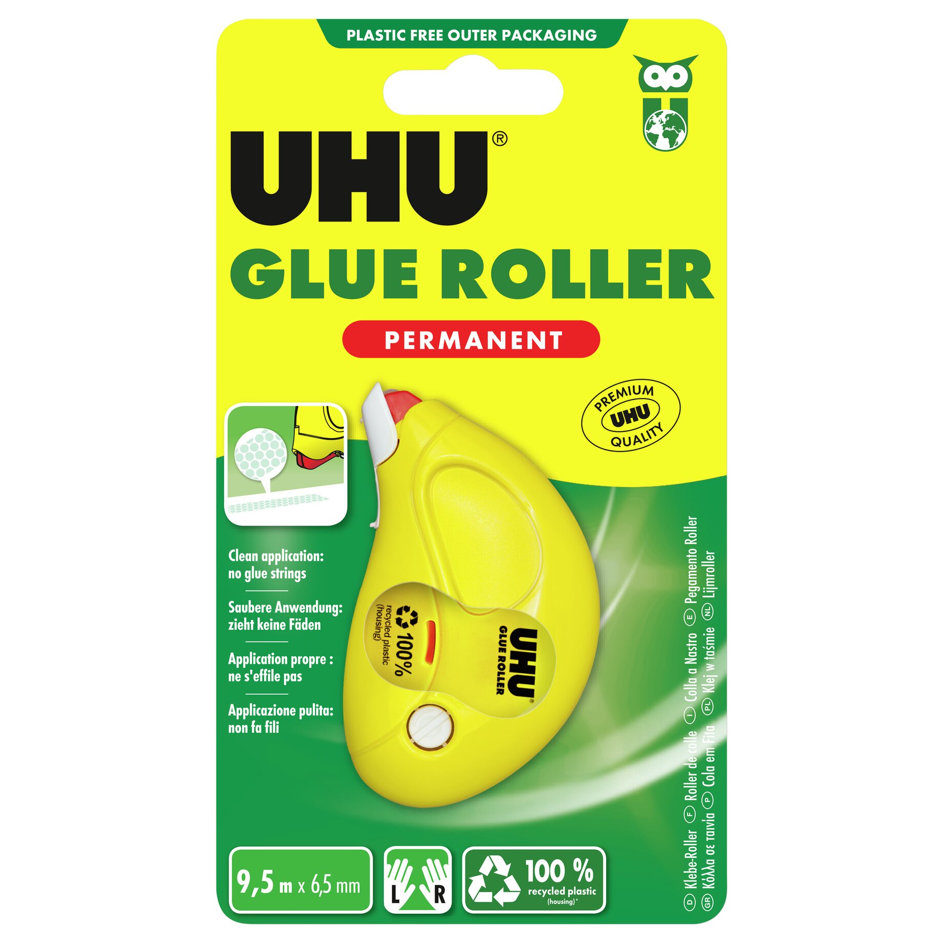 Uhu Kleberoller Glue perm. Einweg
