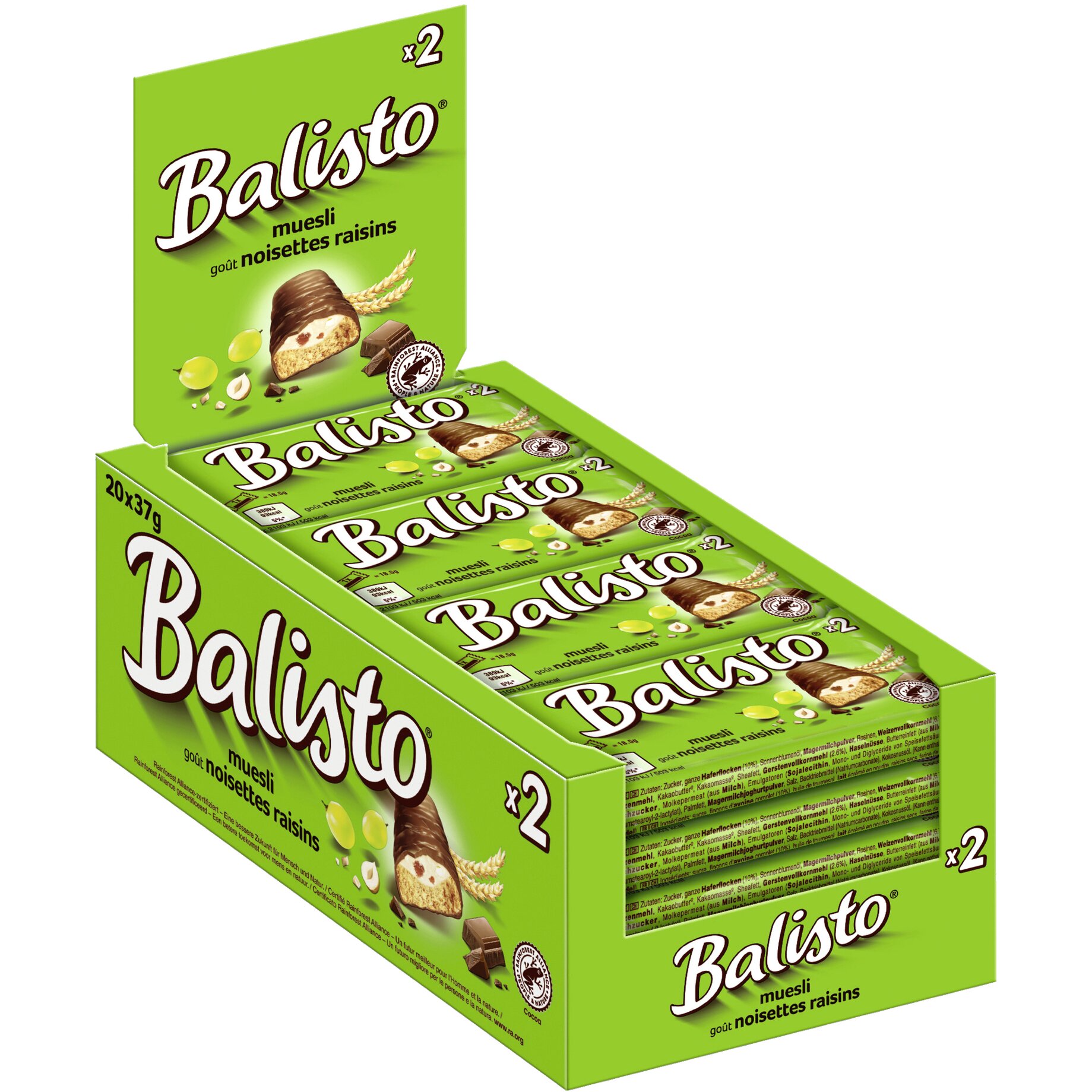 Balisto Riegel Müsli-Mix 37g 20St