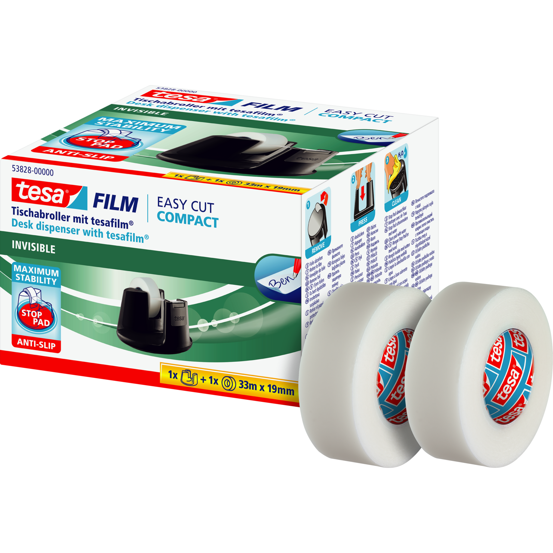 Tischabroller Easy Cut® Compact Sparpack