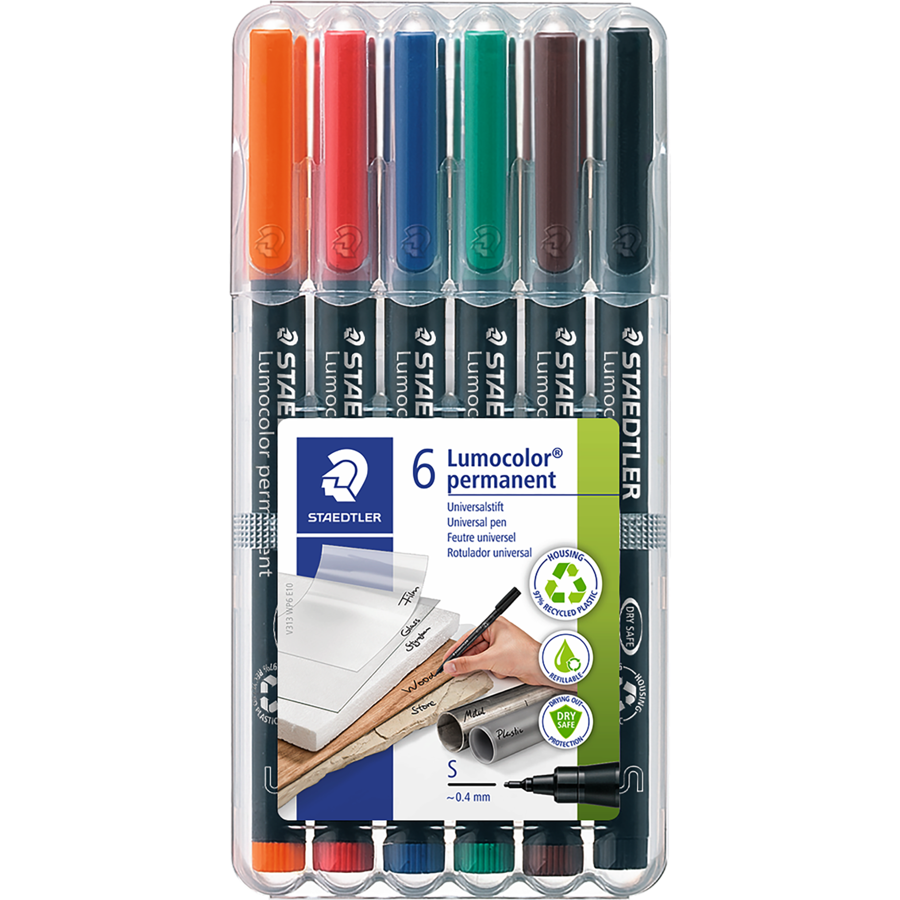Lumocolor® permanent Faserschreiber S