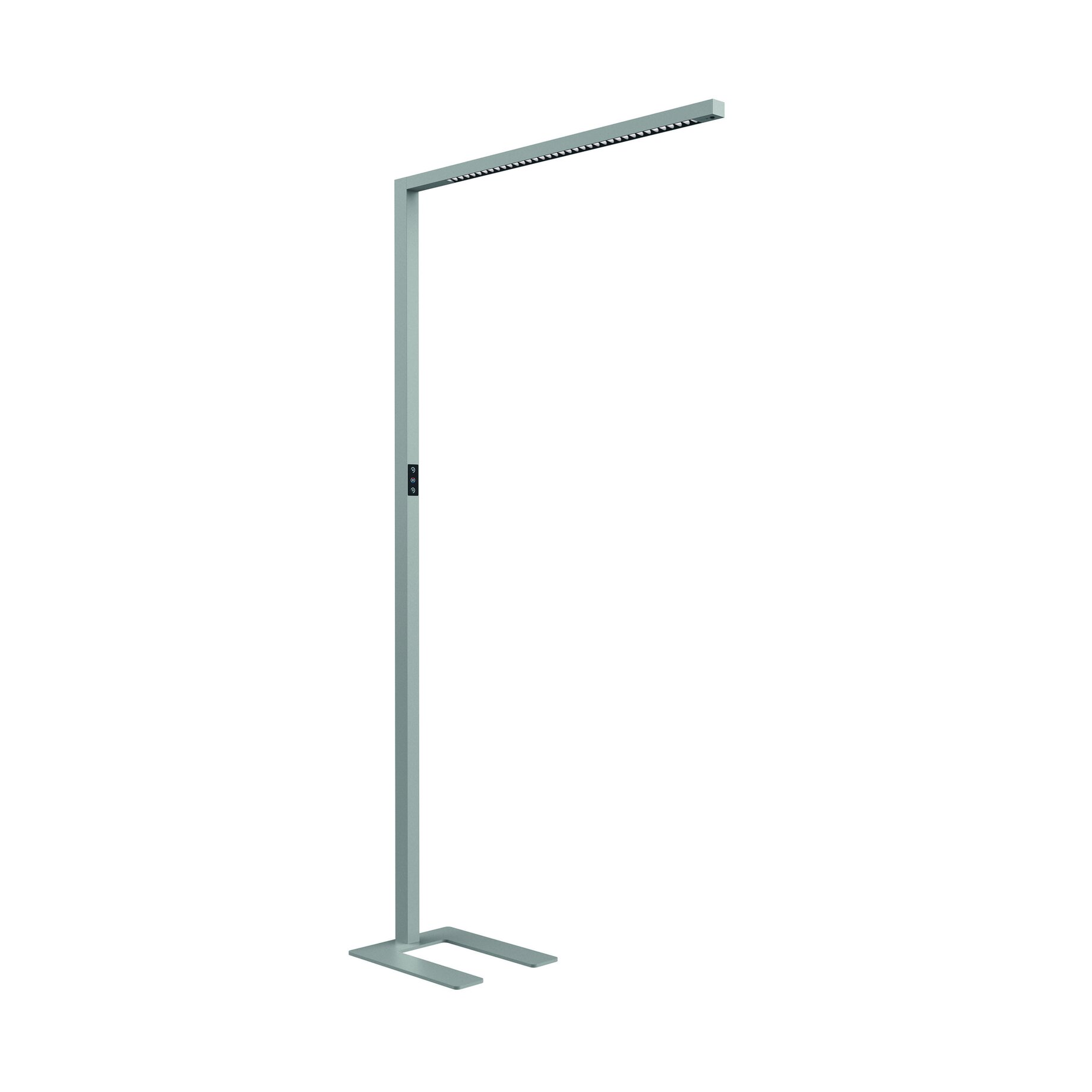Stehleuchte, Stehlampe, LED-Leuchte, industriell, grau, Garderobenständer, Stehlampe, Beleuchtung, Metall, modern