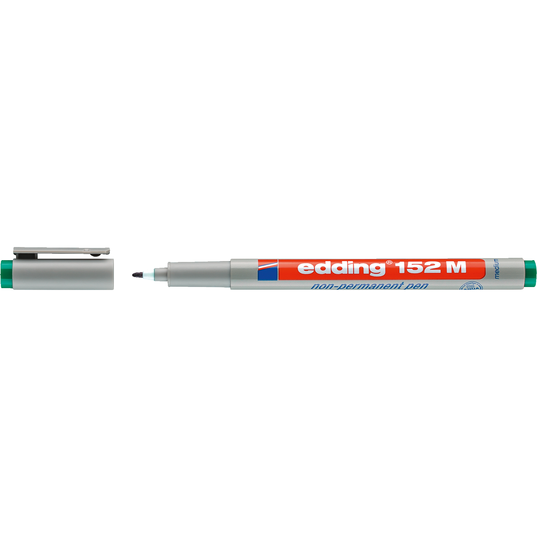 non-permanenter Stift, Marker, Tipp-Eventuell, grüne Kappe, edging 152M