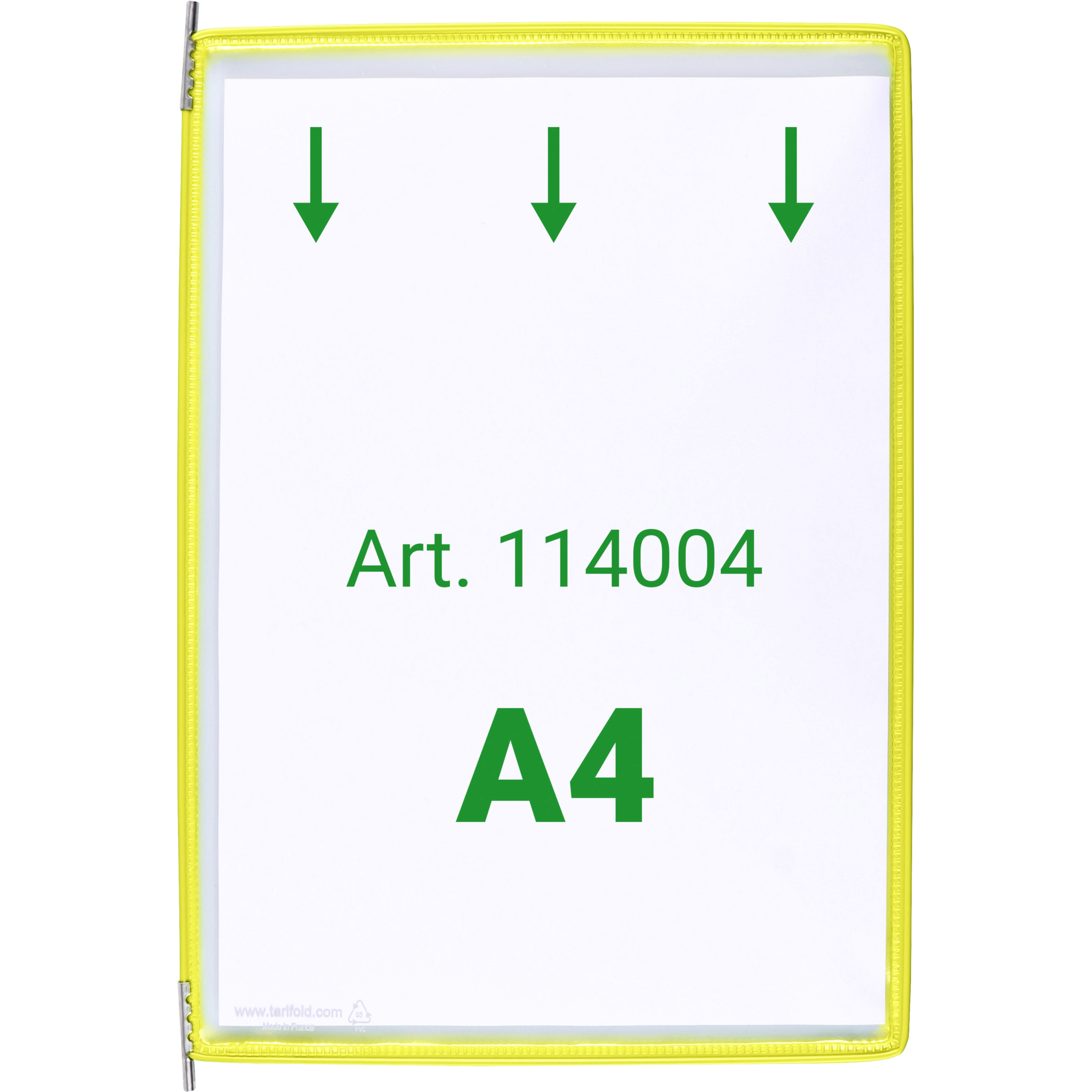 Klarsichttafel DIN A4