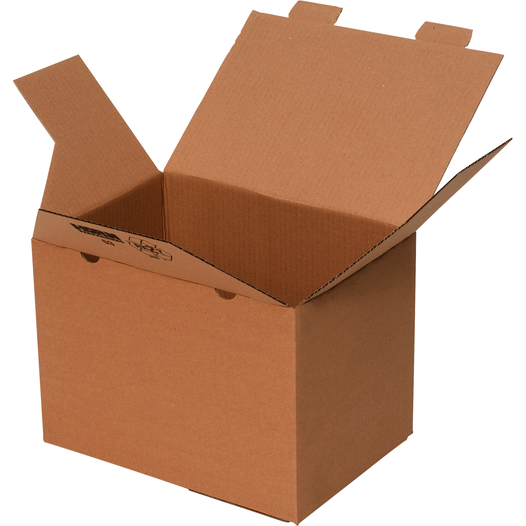 Aufrichtkarton mit Automatikboden