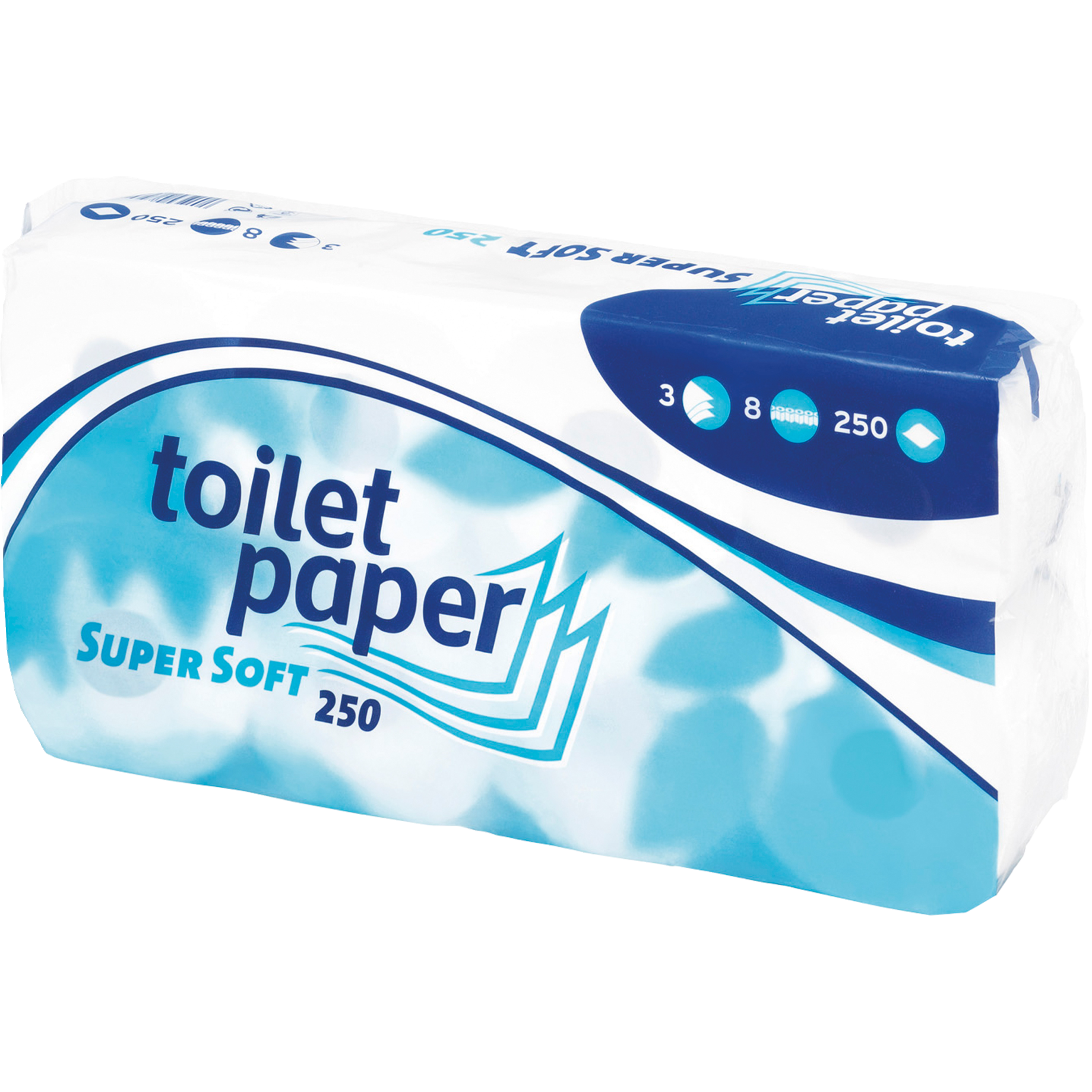 Toilettenpapier Super Soft 3lg 8Rl.