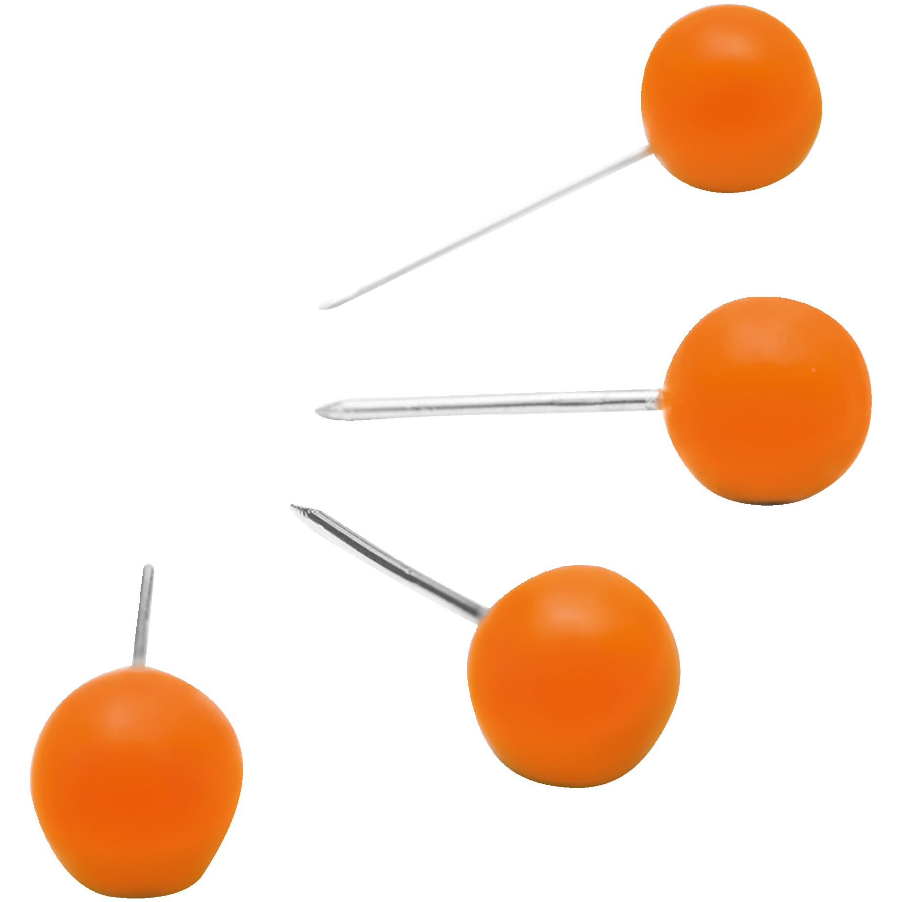 Nobo Pinnwandnadel orange 100 St./Pack.
