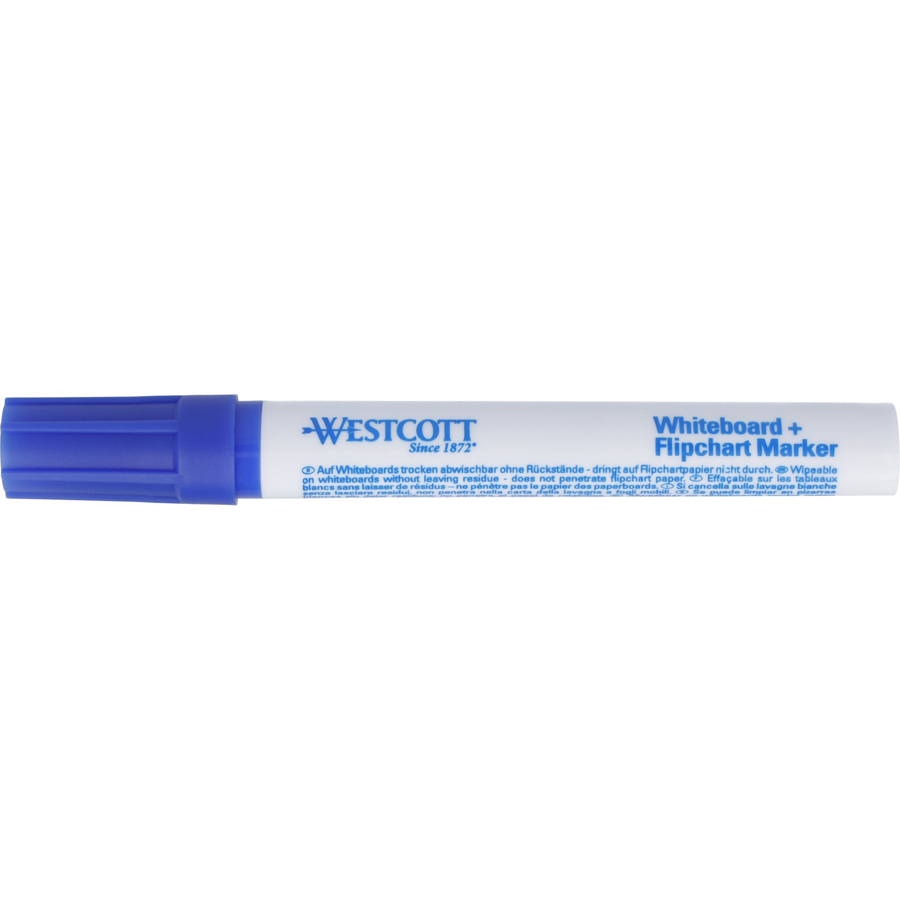 Whiteboard Marker, Blauer Deckel, Marker Stift, Flipchart-Marker, Westcott