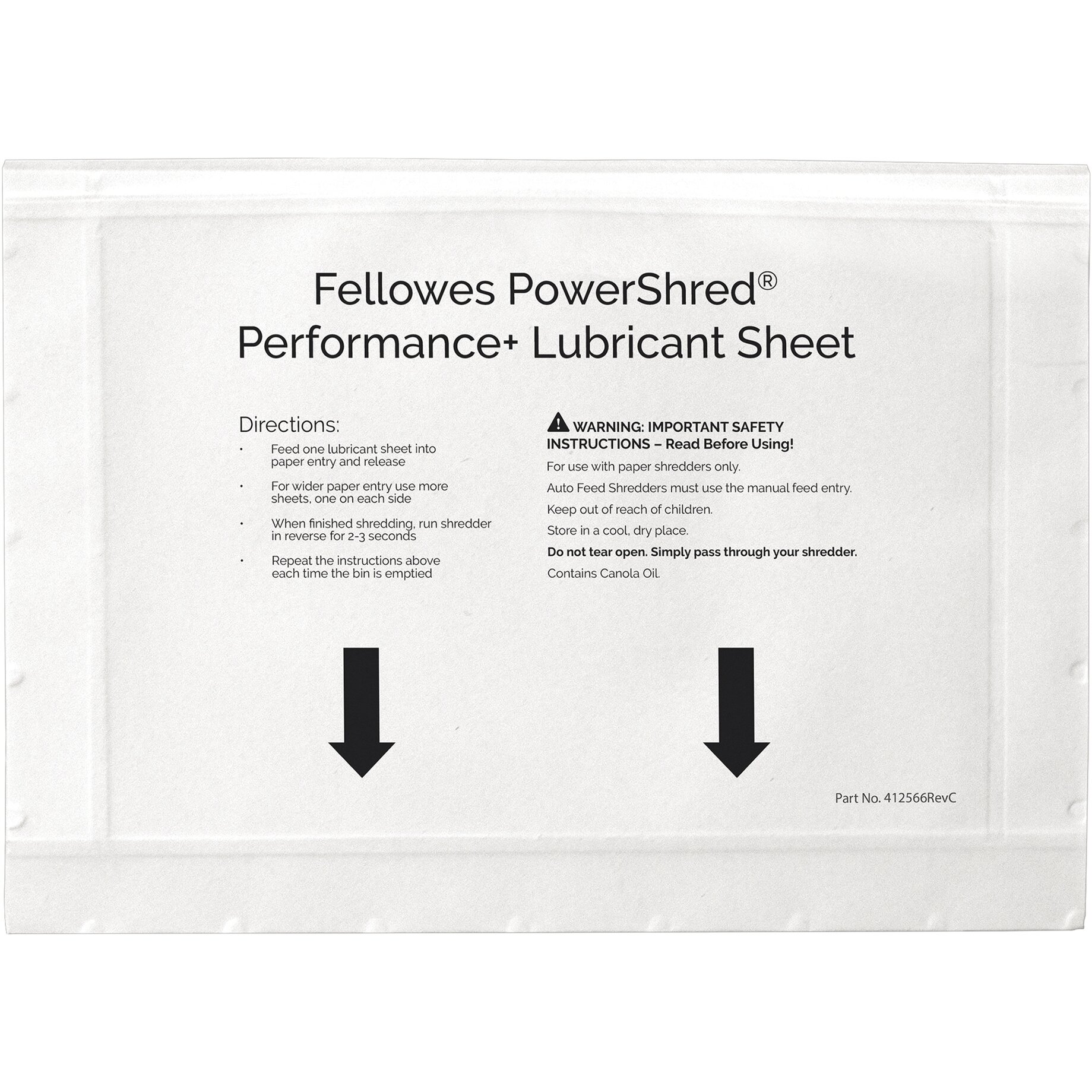 Fellowes Ölpapier 10Blatt