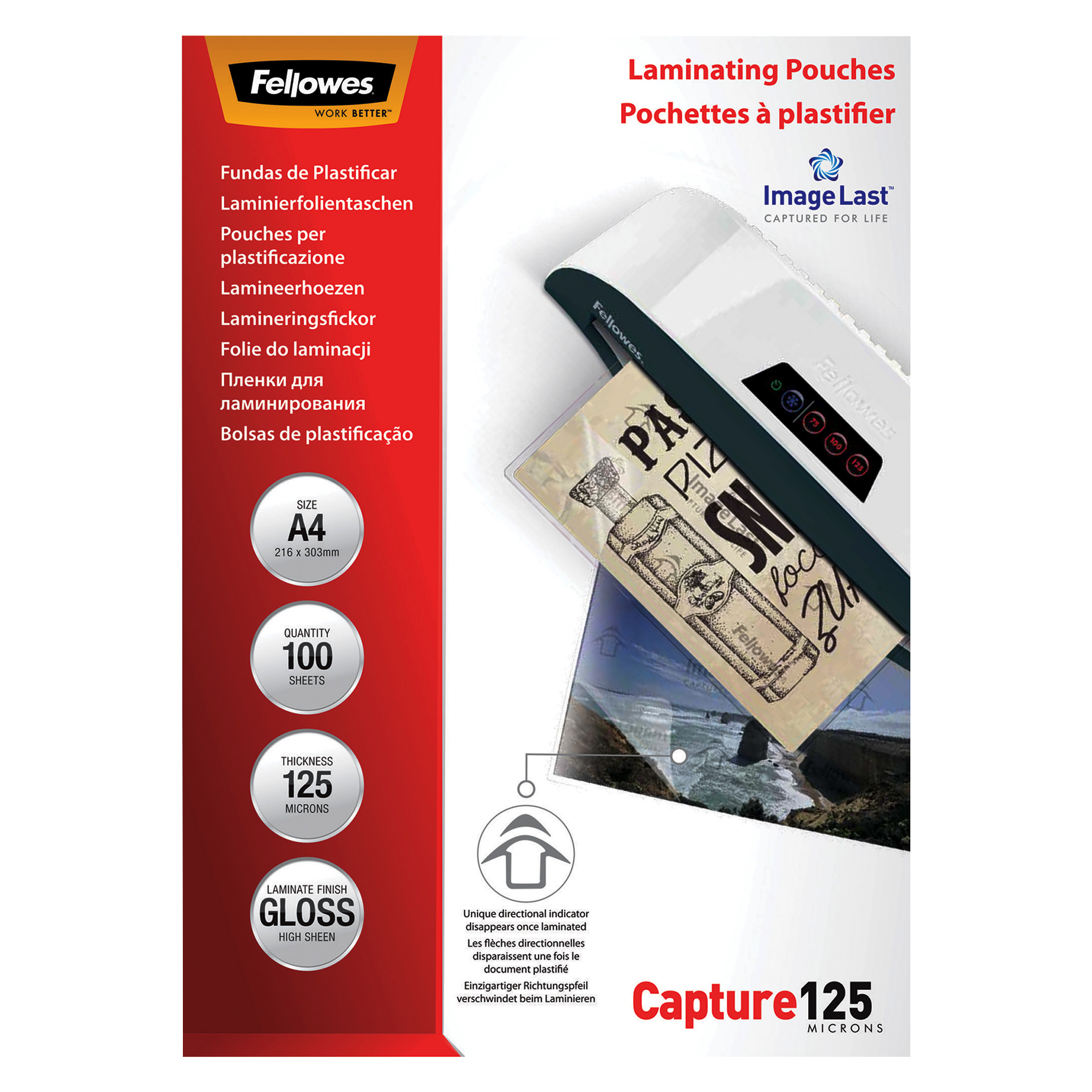 Fellowes® Laminierfolie ImageLast™ Enhance 80