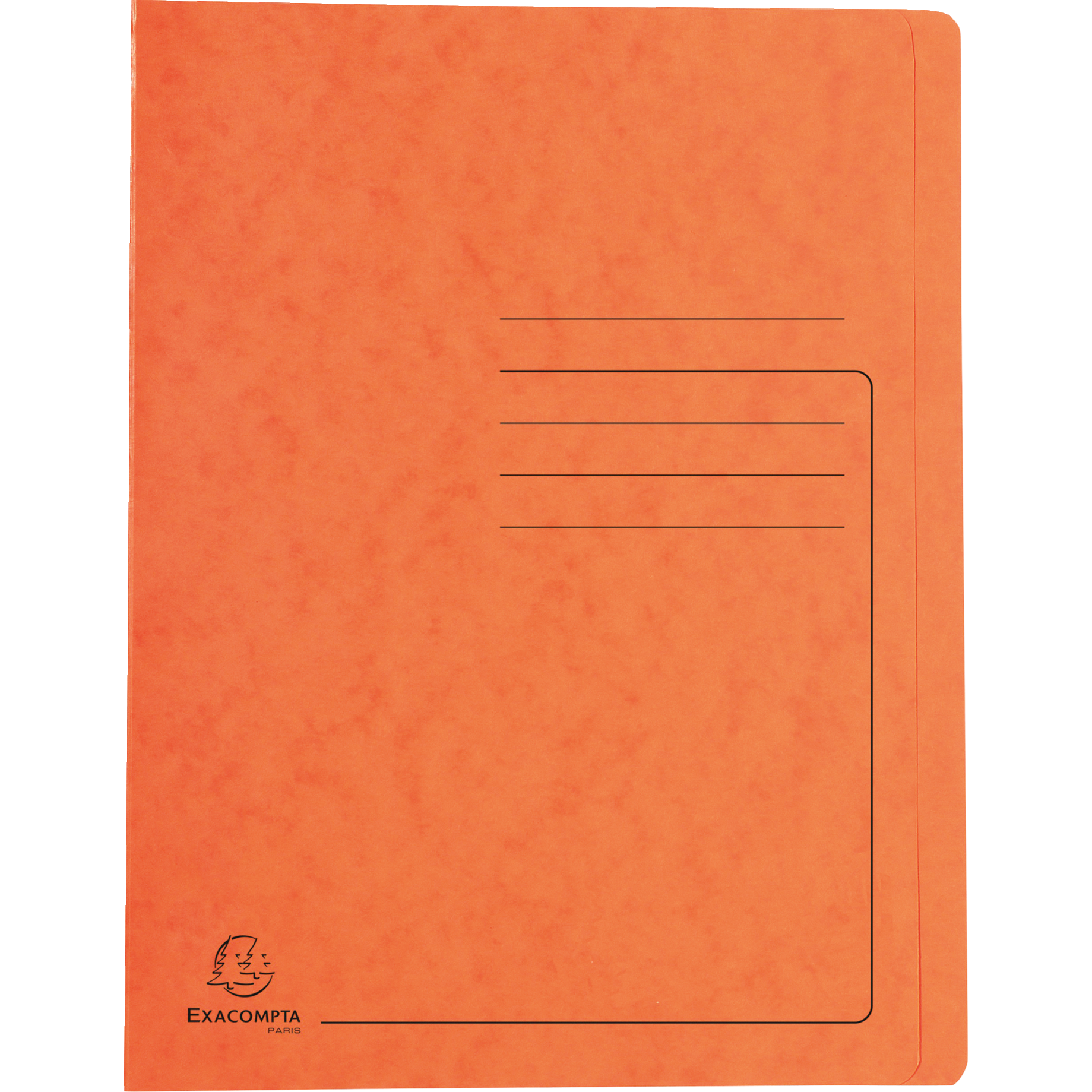 orange, notebook, cover, lined, pocket