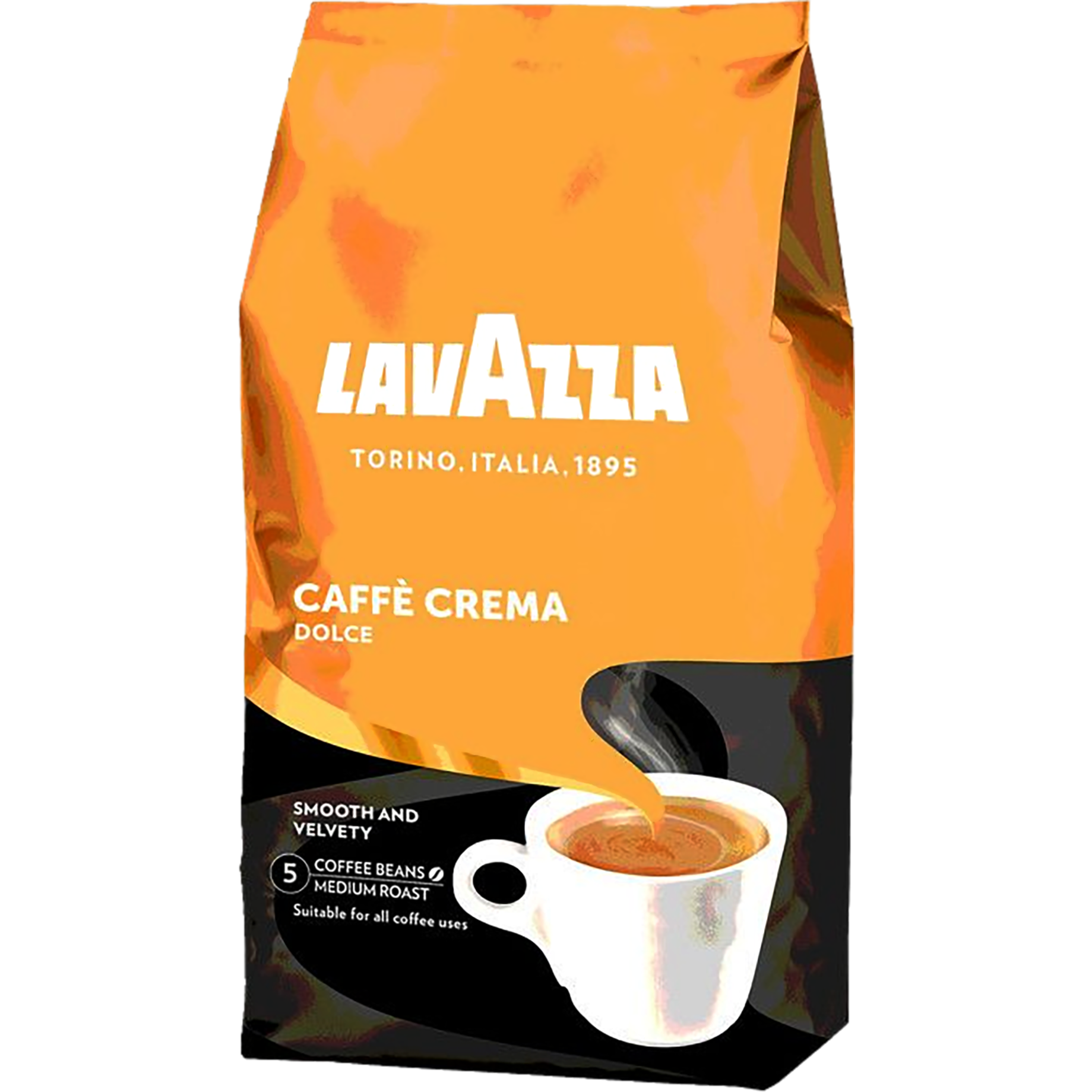 CAFFÈ CREMA DOLCE, ganze Bohnen