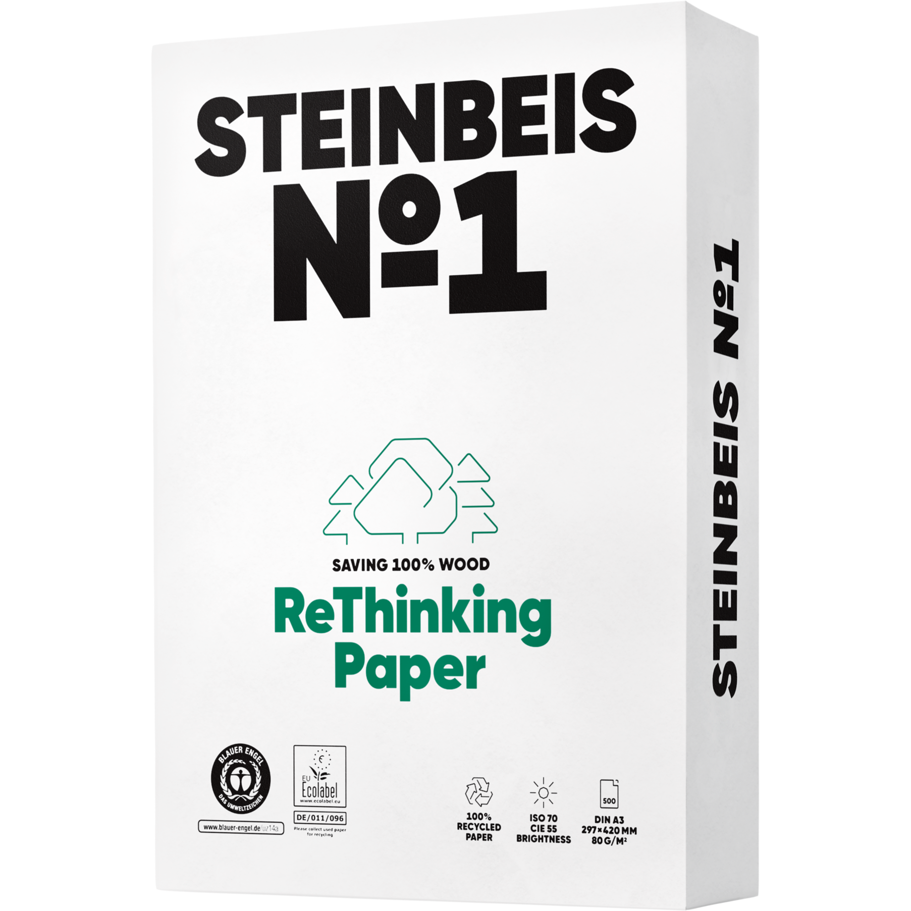 Recycling-Kopierpapier Steinbeis No.1