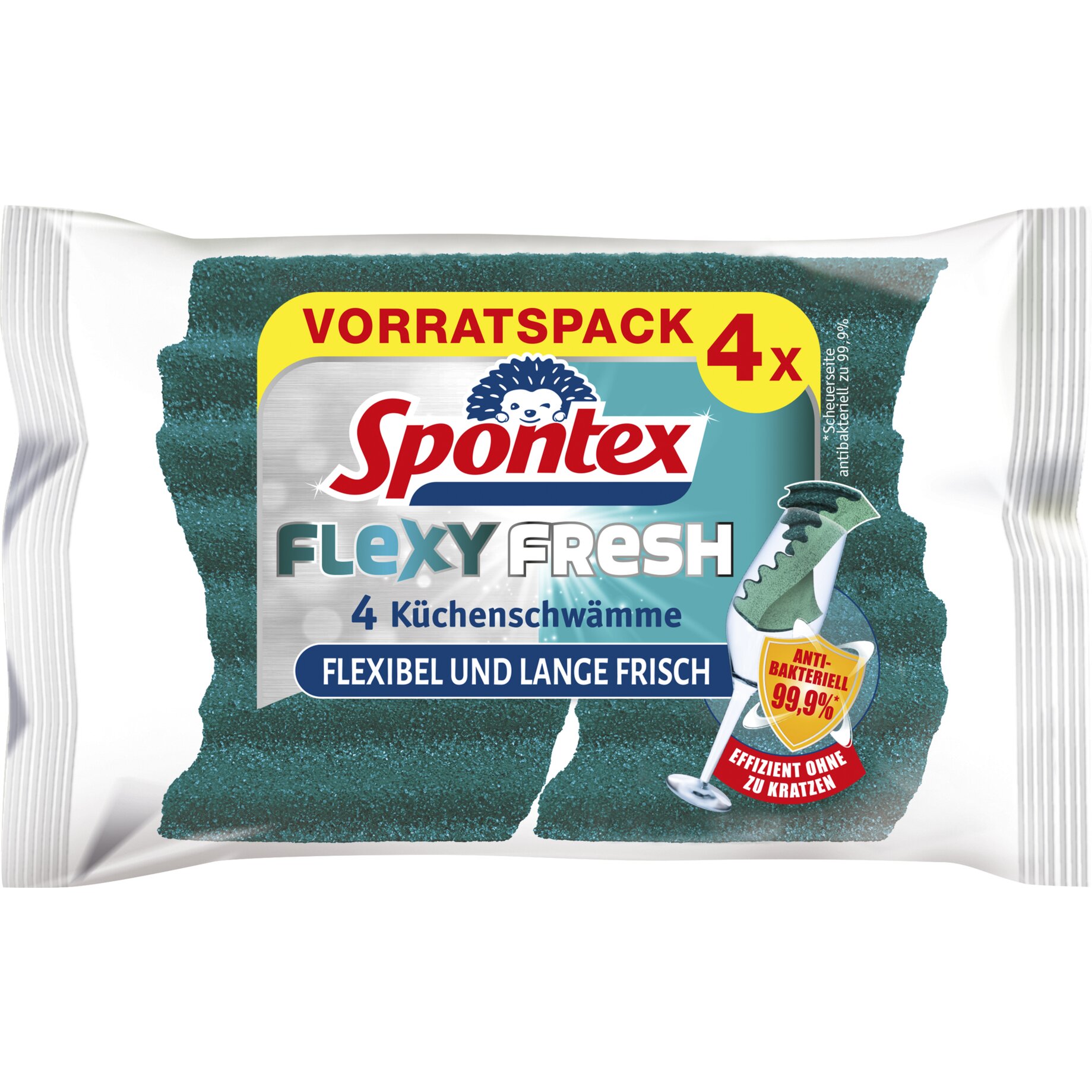 Spontex Schwamm Flexy Fresh 4St.
