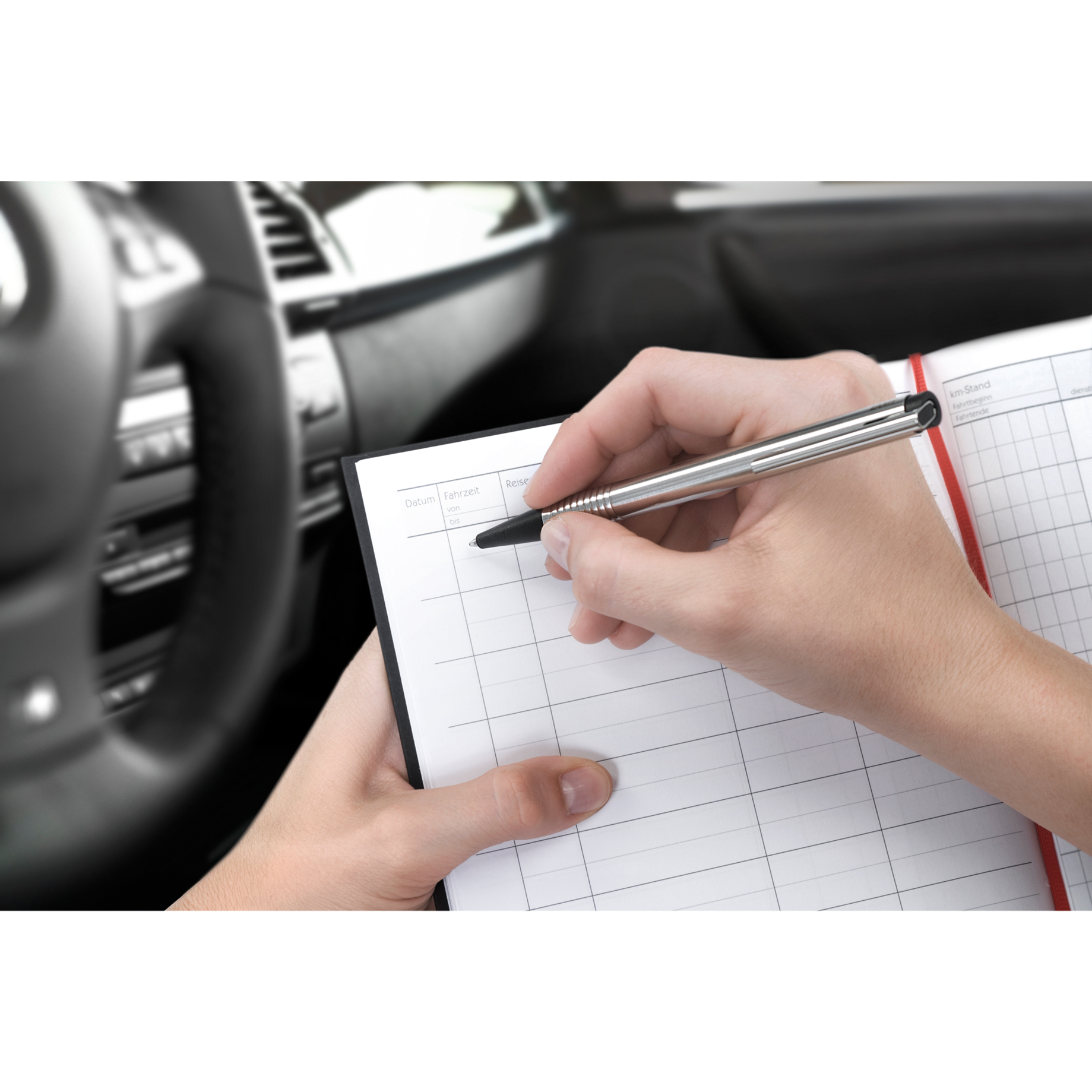 Stift, Person, Text