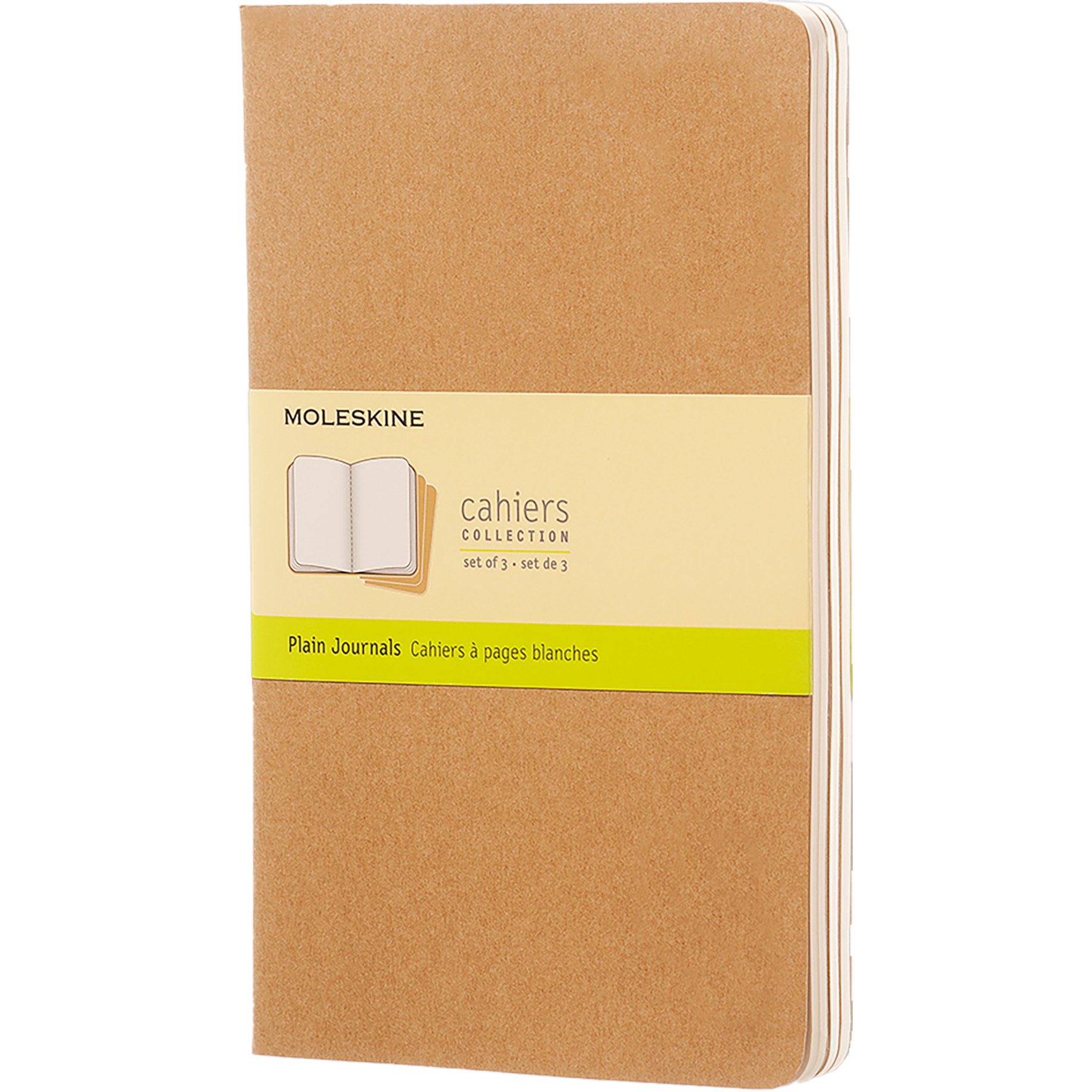 Notizheft Cahier, Large 3er Set