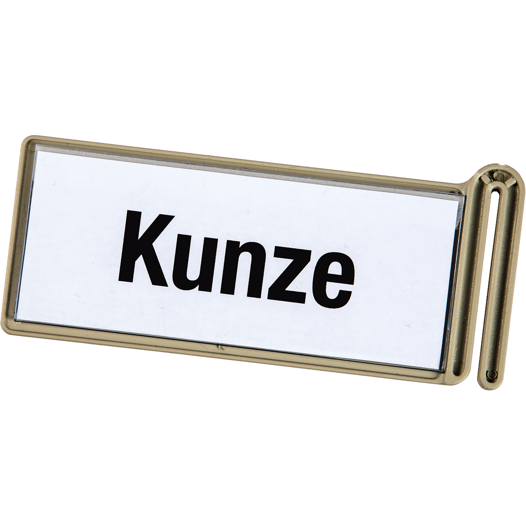Beschriftungsclip für Wandsortierer