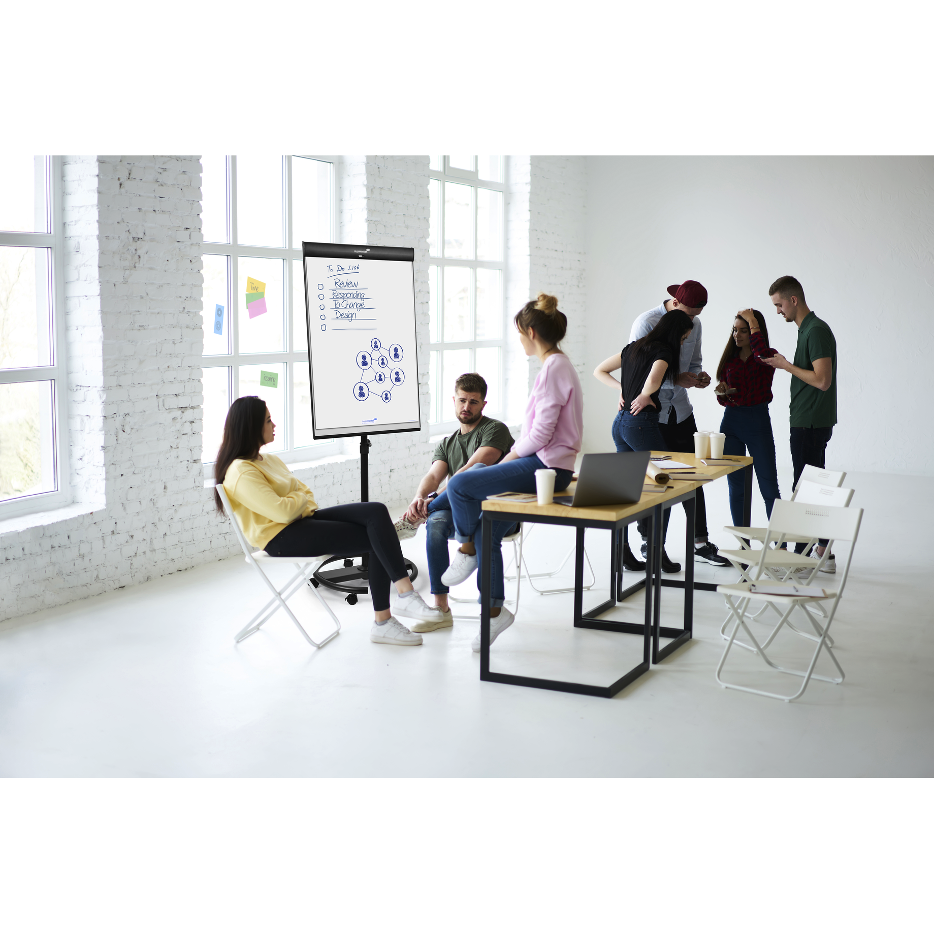 Flipchart UNIVERSAL TRIANGLE mobile