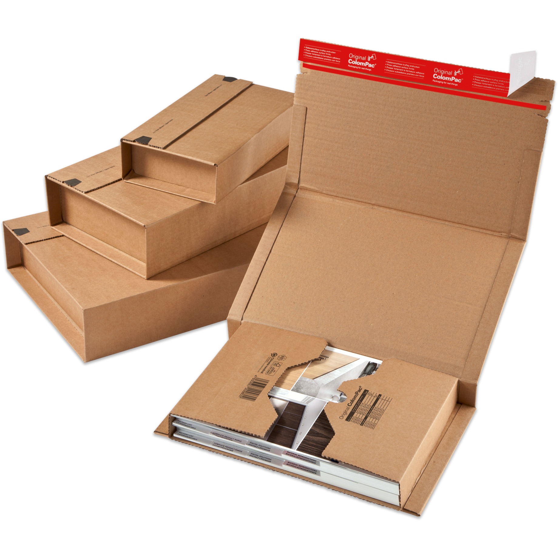 Versandbox Wickelverpackung