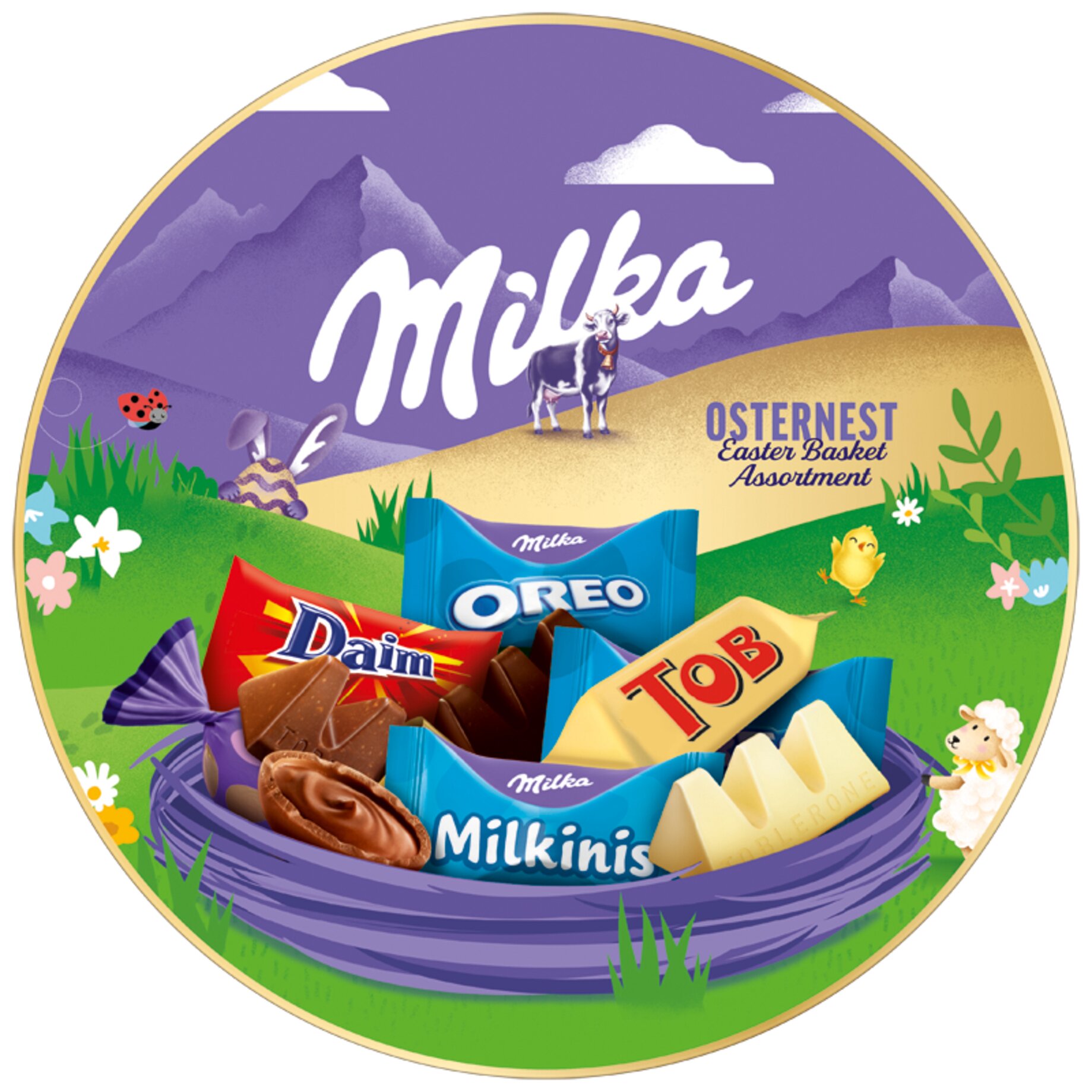 Milka Osternest sort 198g
