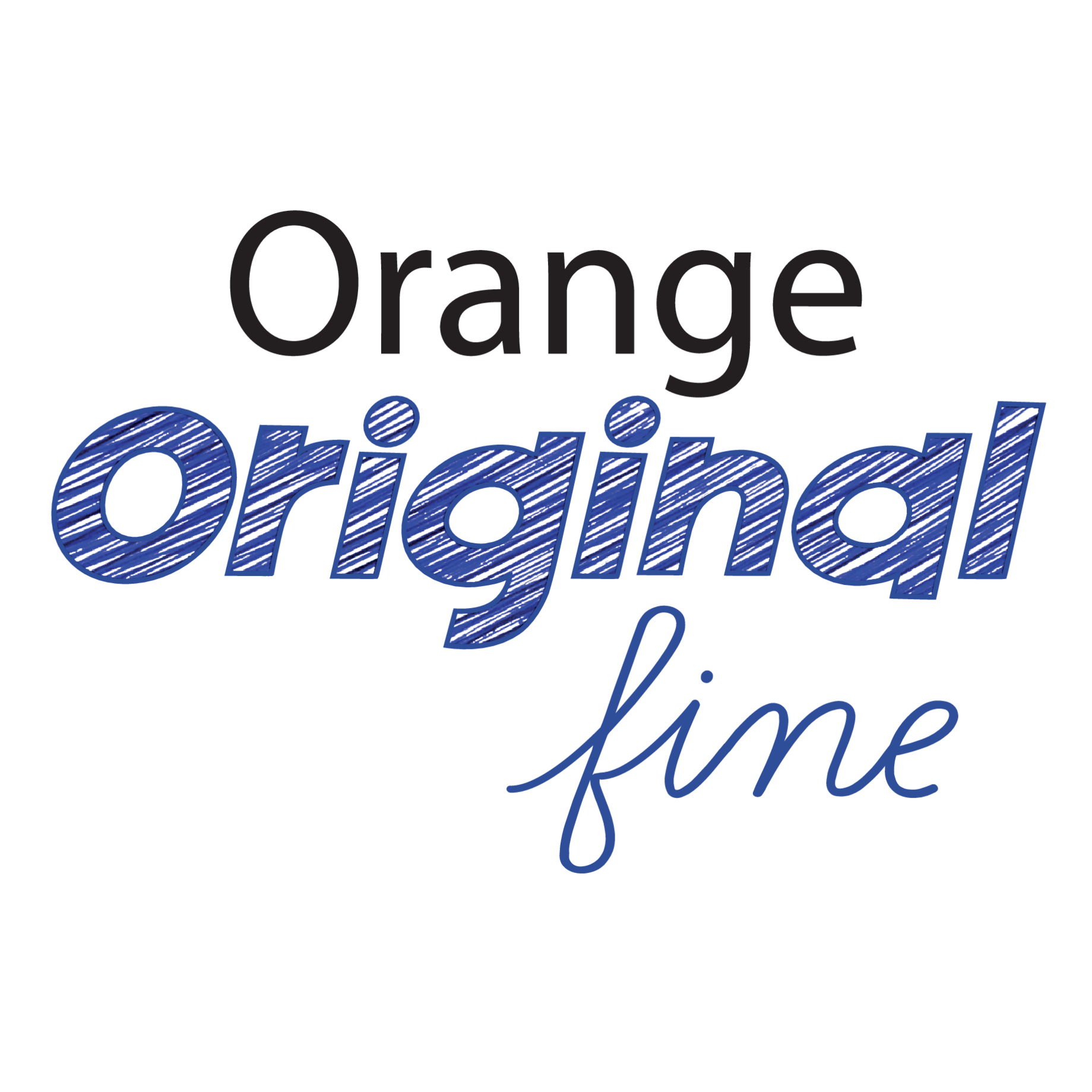 Kugelschreiber Orange Original Fine