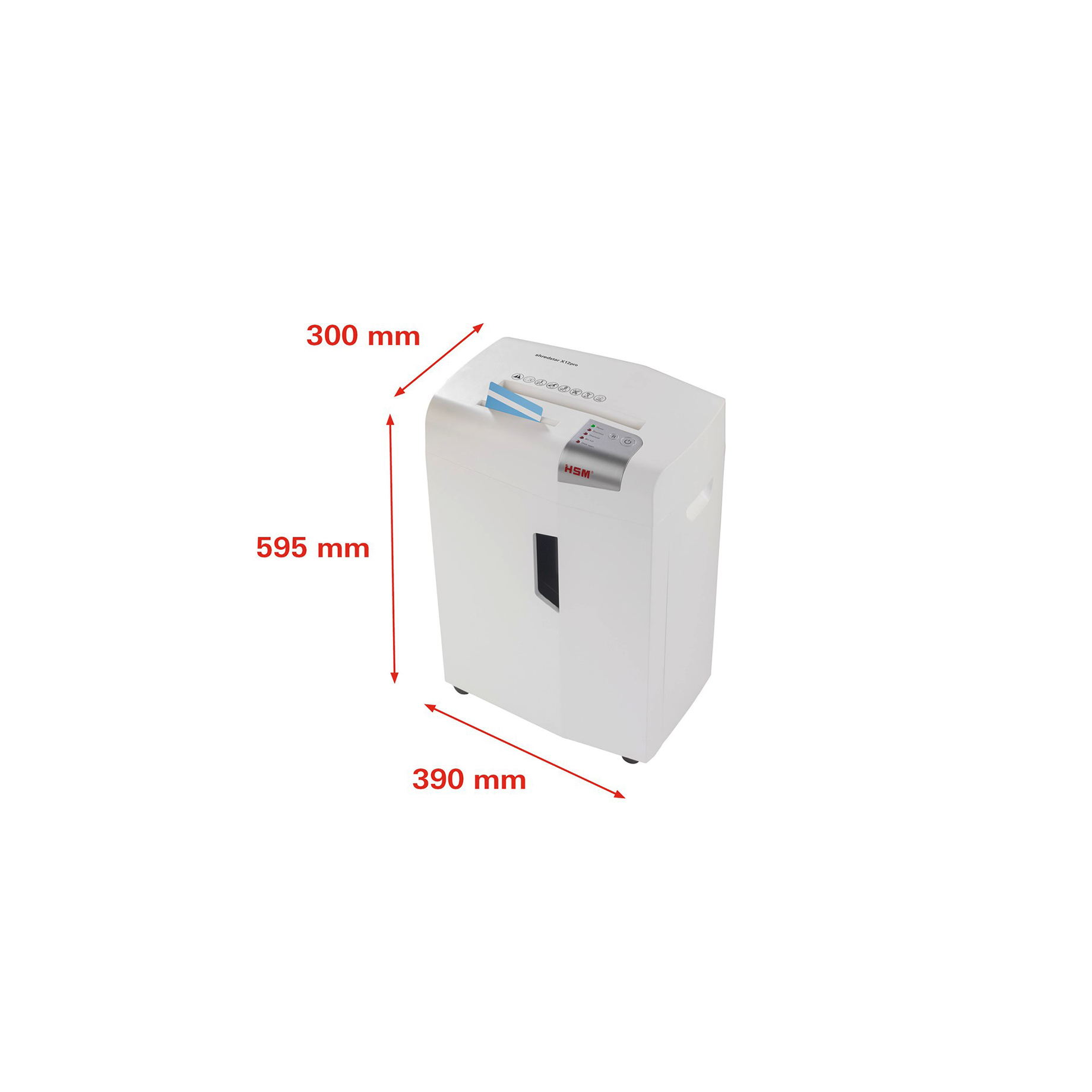 Aktenvernichter shredstar X12pro