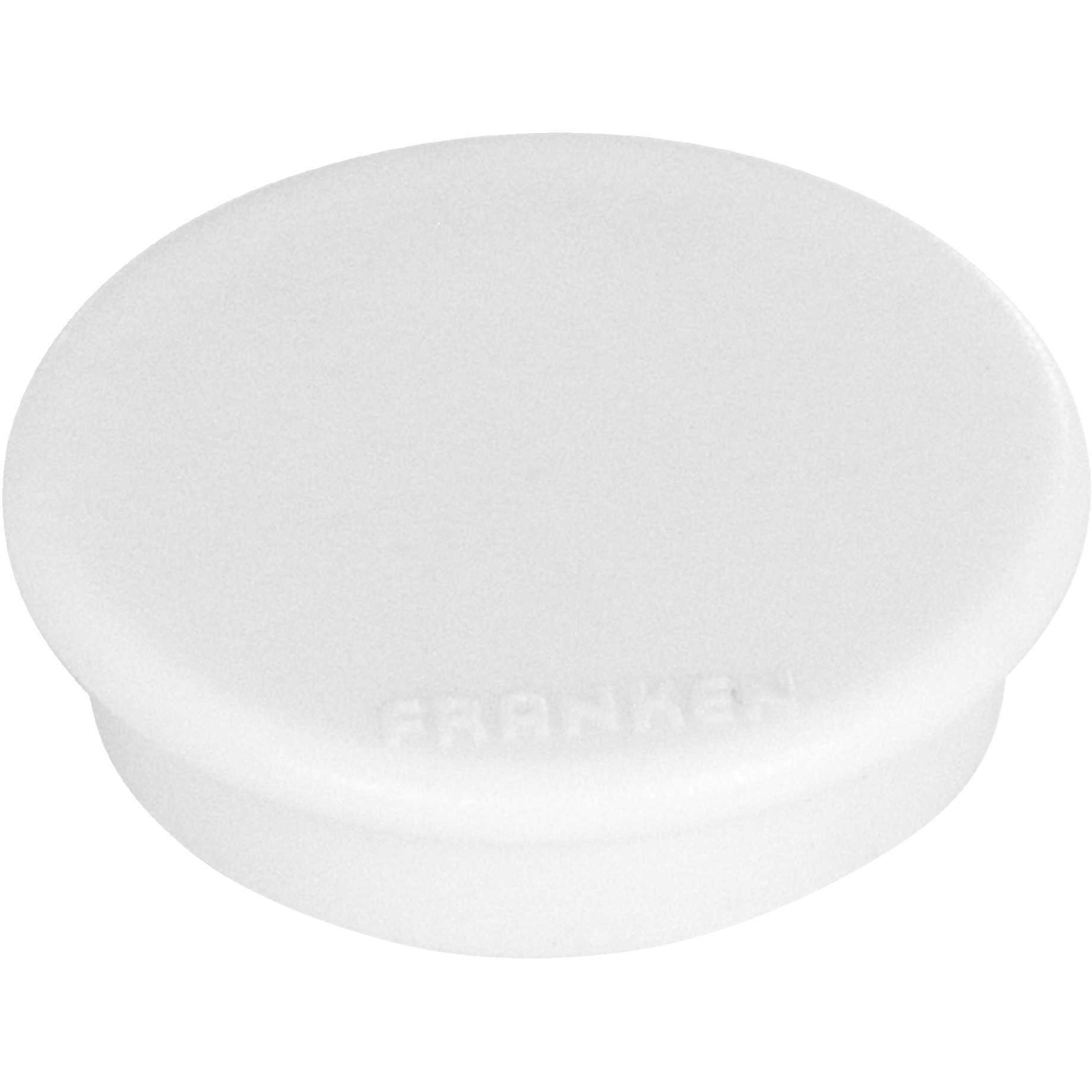 Franken Magnet rund 38mm weiß 10 St./Pack.
