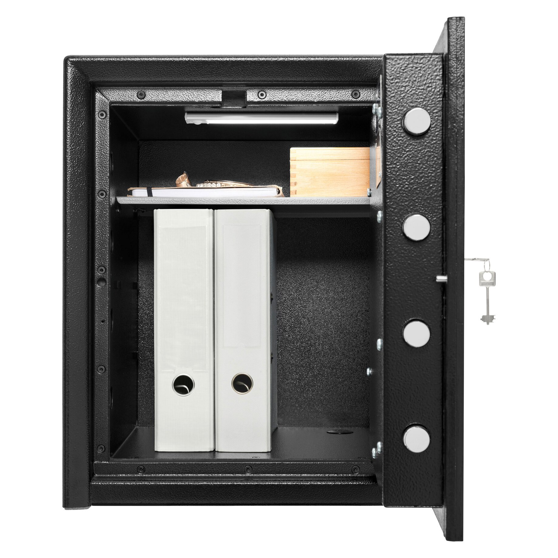 Waffenschrank, Sicherheitsschrank, Schlagfest, Metall, Schlüsselschloss, Tresor, Sicherheitsschrank, Büroschrank, Schlüsselschloss, Bolt-lock
