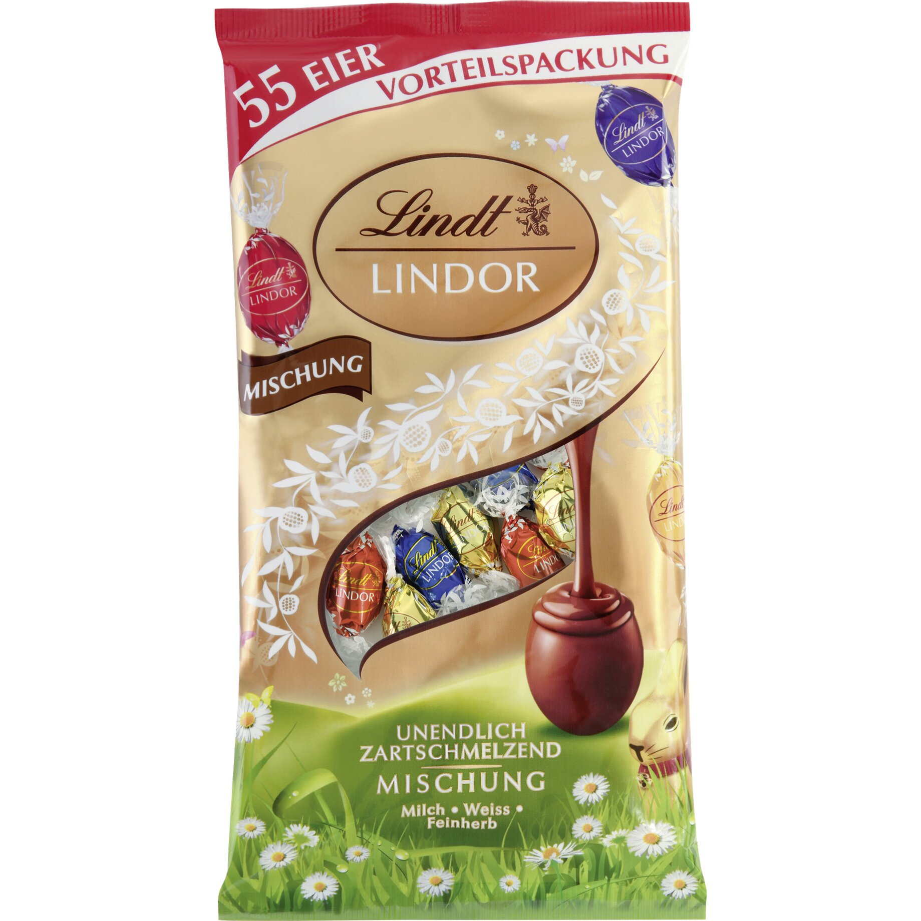 Lindt Eier Lindor sort 254g