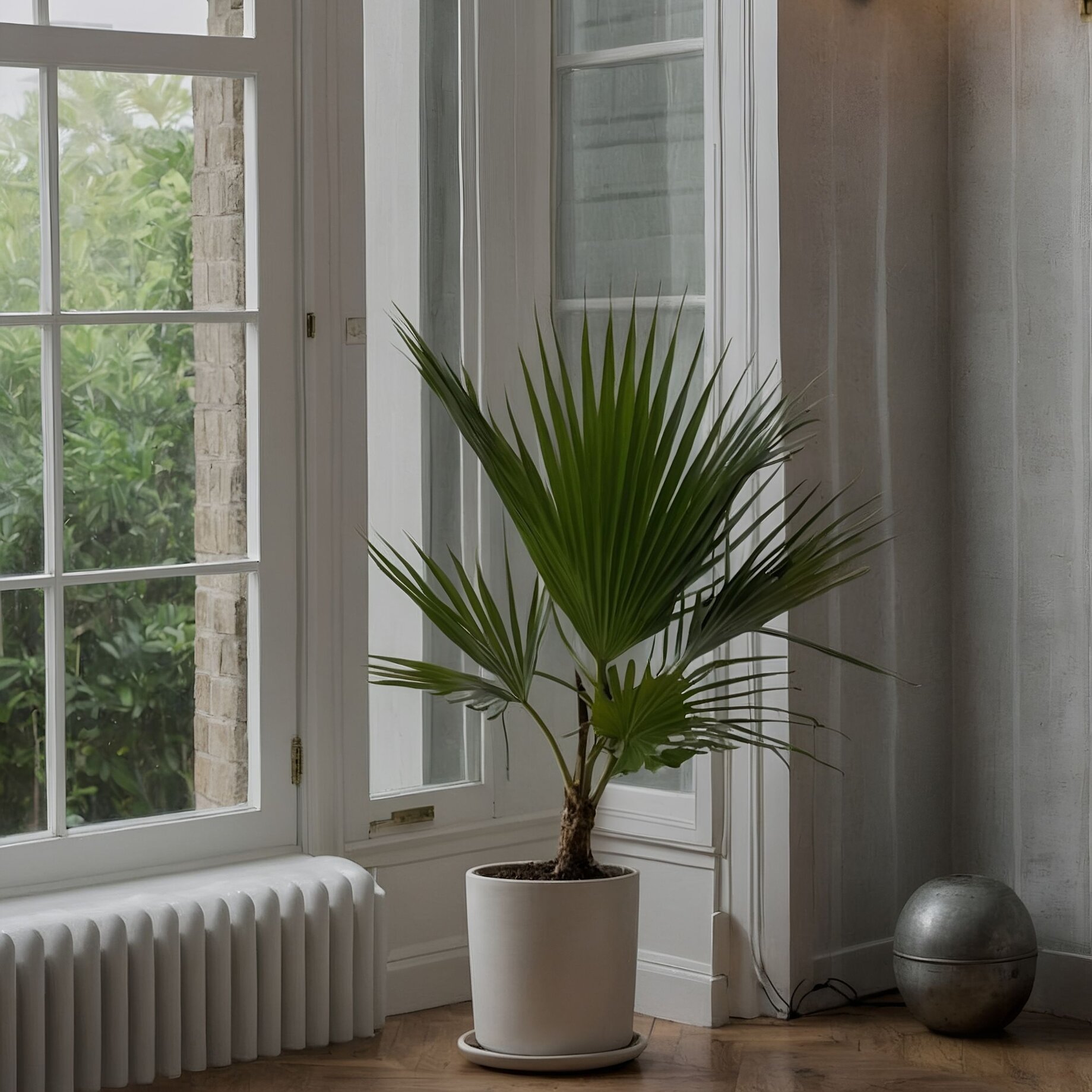 Pflanze, Baum, Fenster, Fensterbank
