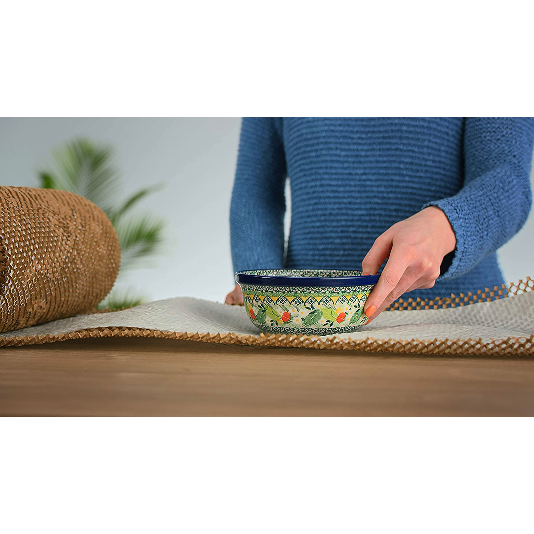 Wabenpapier nature wrap