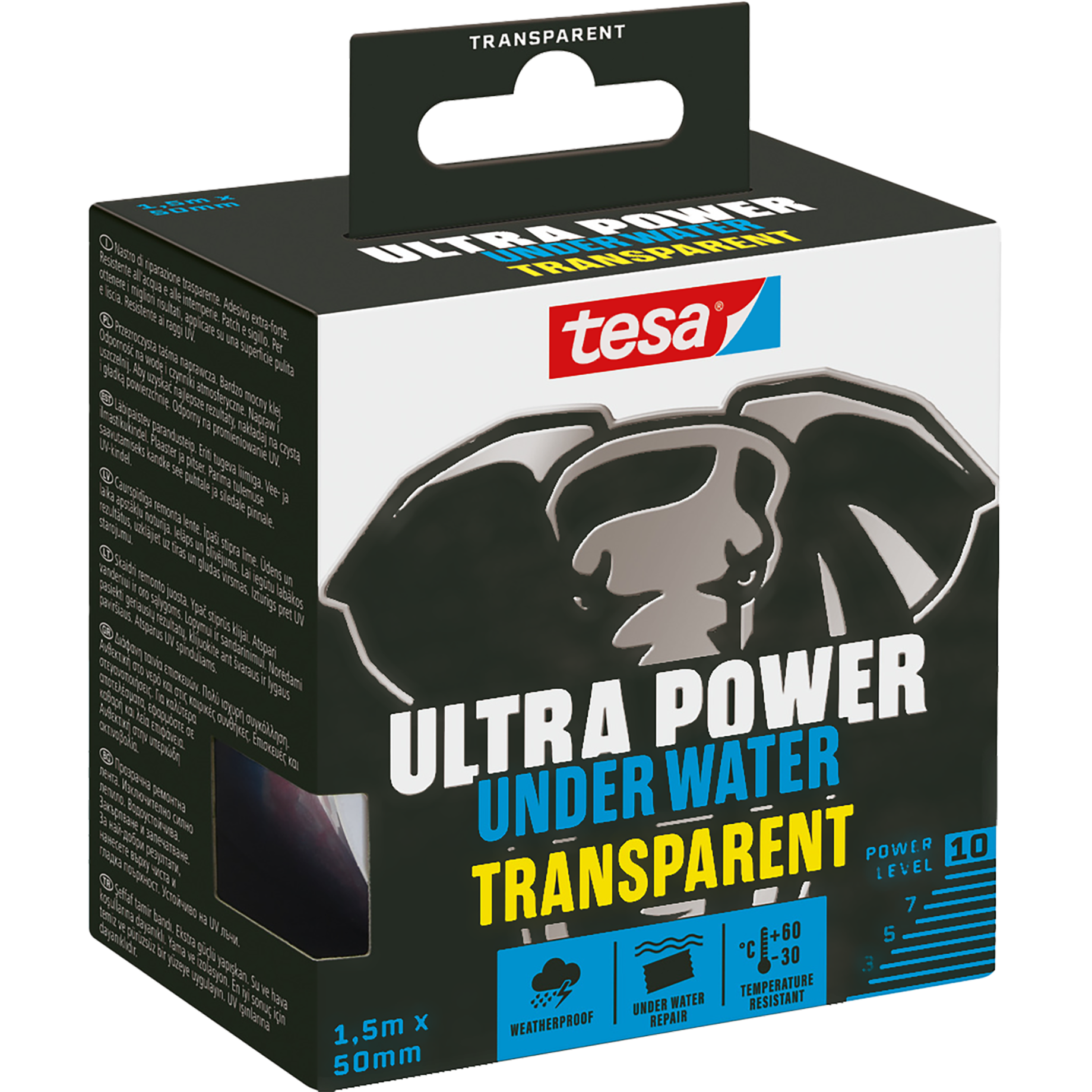 Ultra Power Underwater Tape, transparent