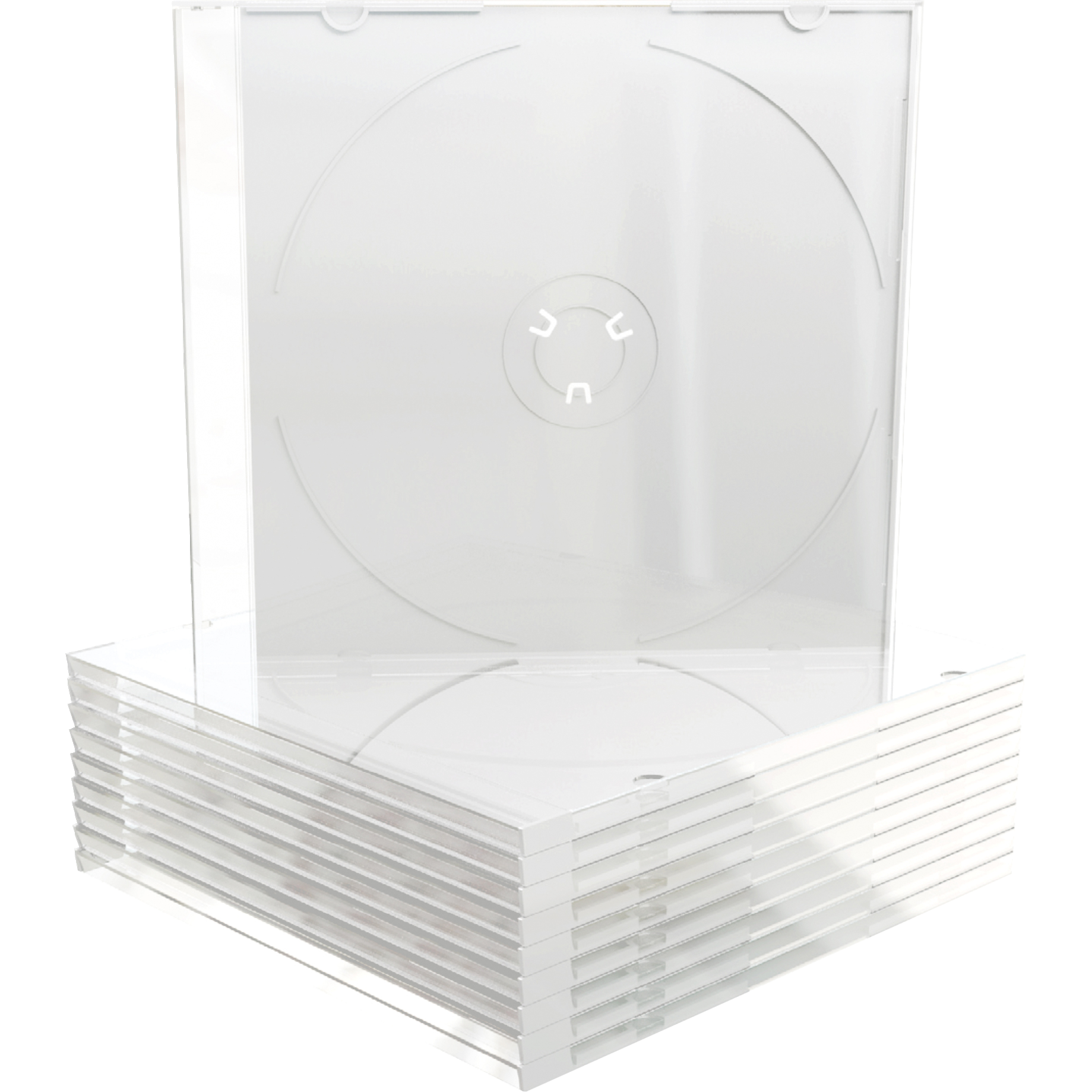 MediaRange CD-Hülle Slimcase tr 10 St./Pack.
