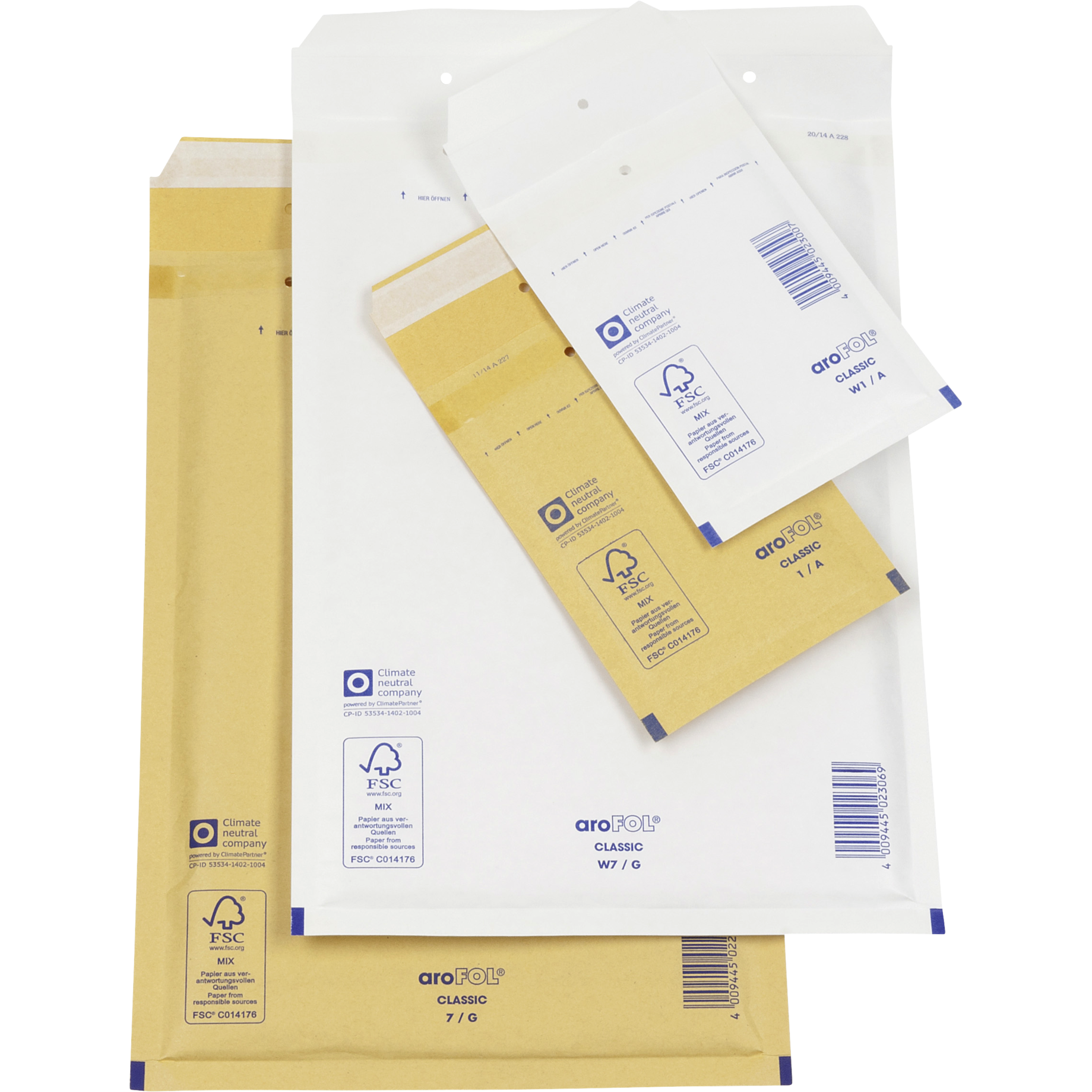 Airpro Luftpolstertasche Nr.W120 hk 347x480mm ws 50St.