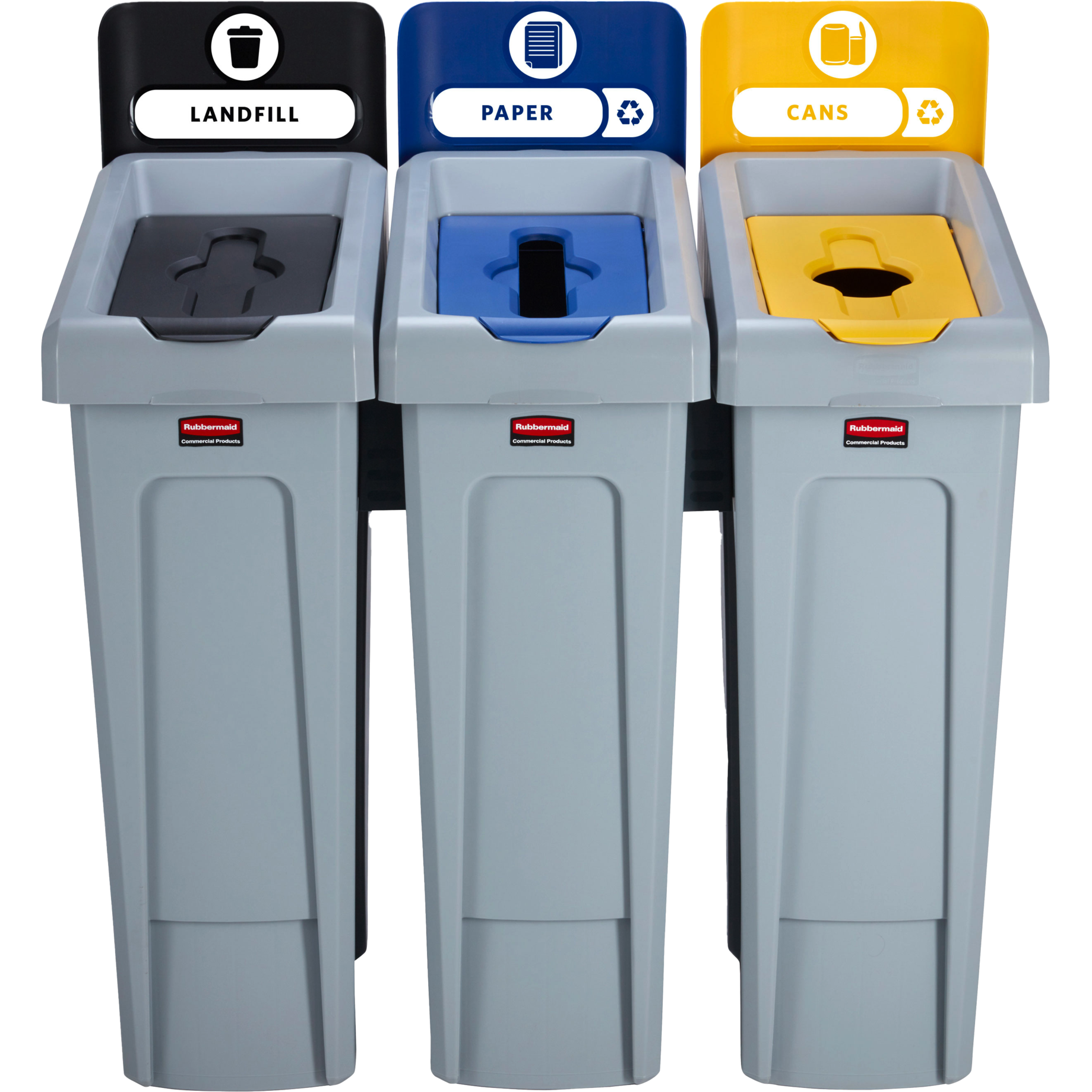 Recycling-Station Slim Jim®, 3 Behälter