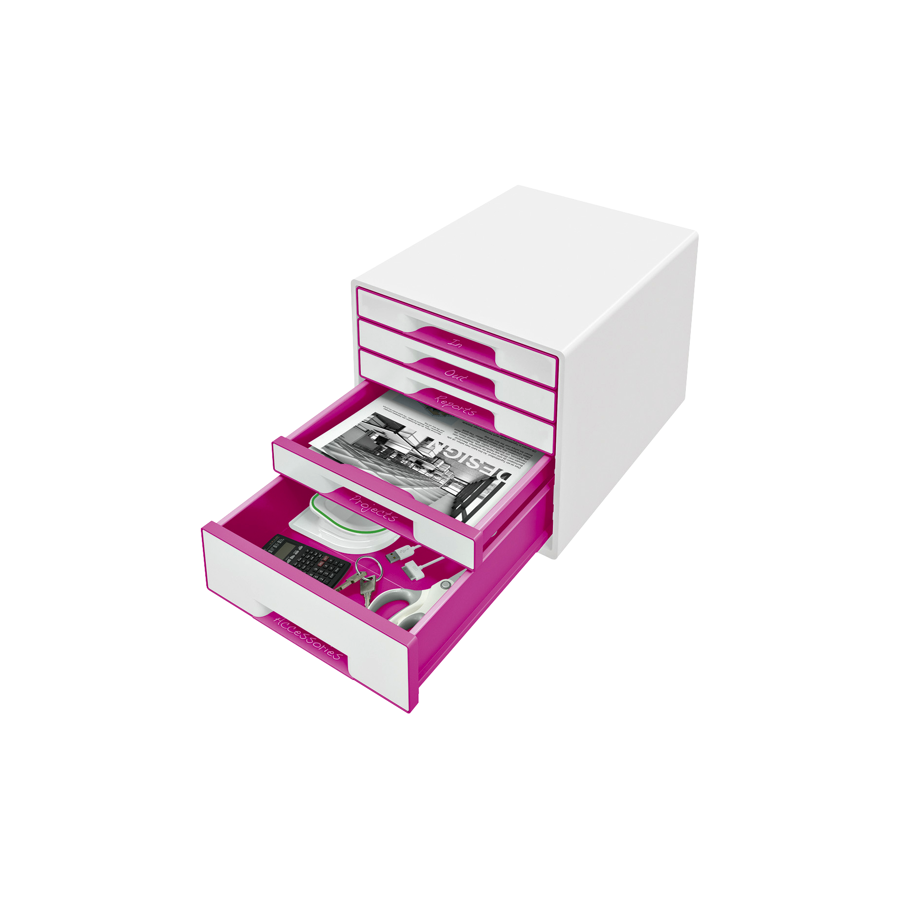 Schubladenbox WOW Cube Duo Colour