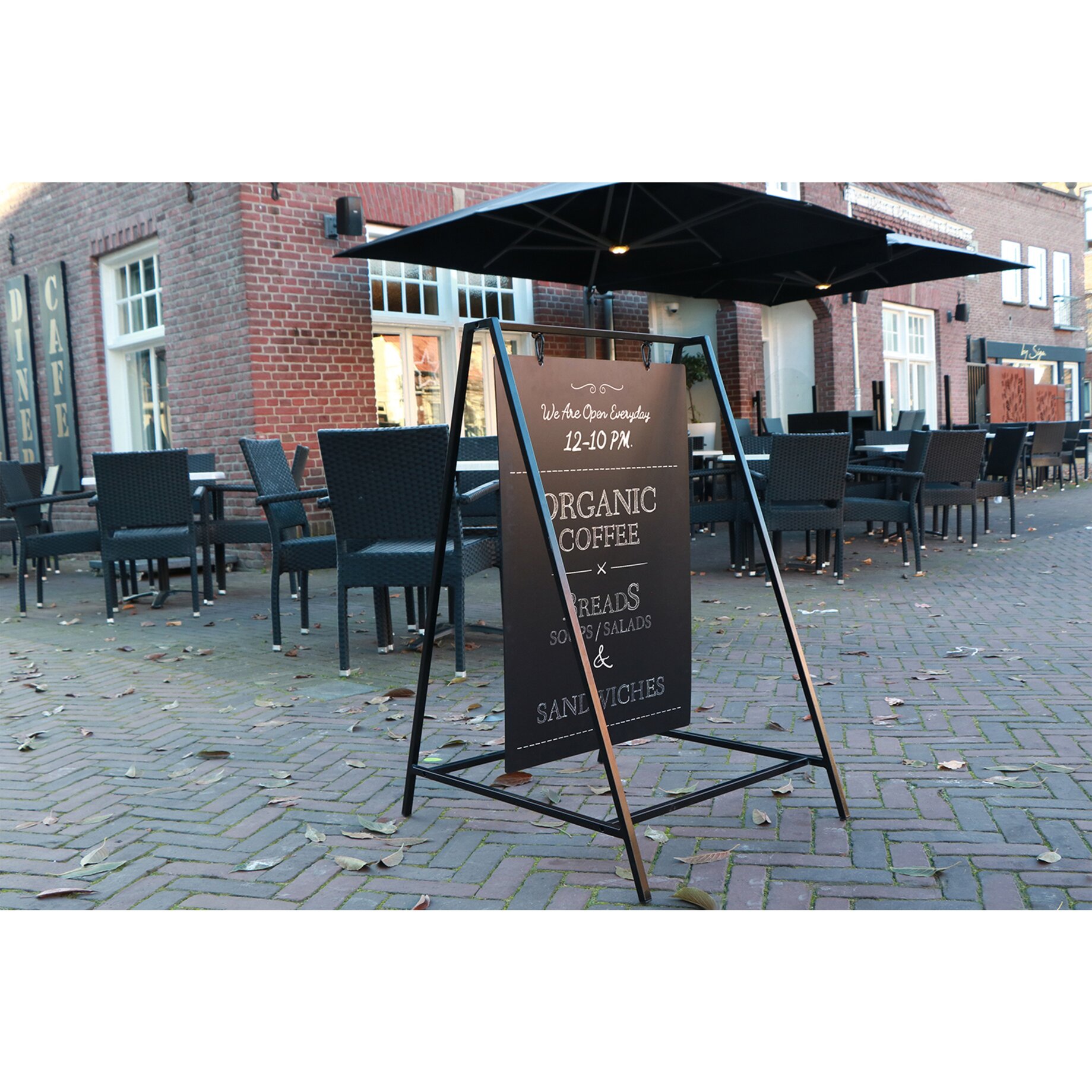 Pfad, Tafel, Stuhl, Mobiliar