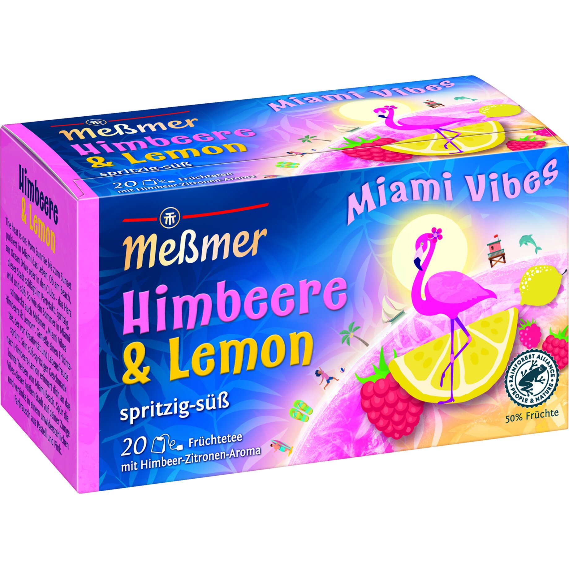 Meßmer Tee Himbeere Lemon 20St