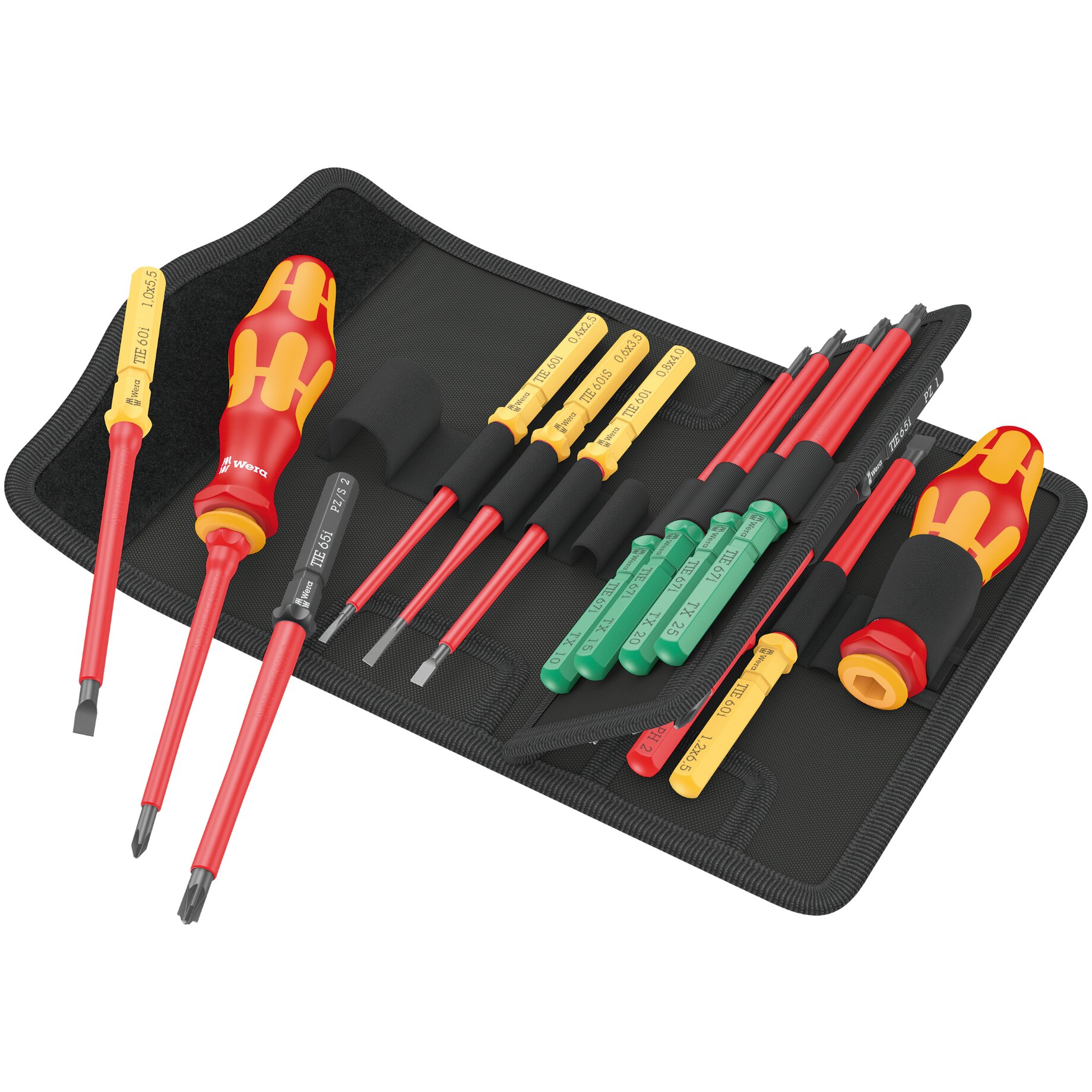 werkzeugset, schraubendreher, präzisionssatz, multi-bit, etui, Schraubendreher-Set, Präzisionsschraubendreher, Kunststoff-Griff, Steckersatz, Werkzeugtasche