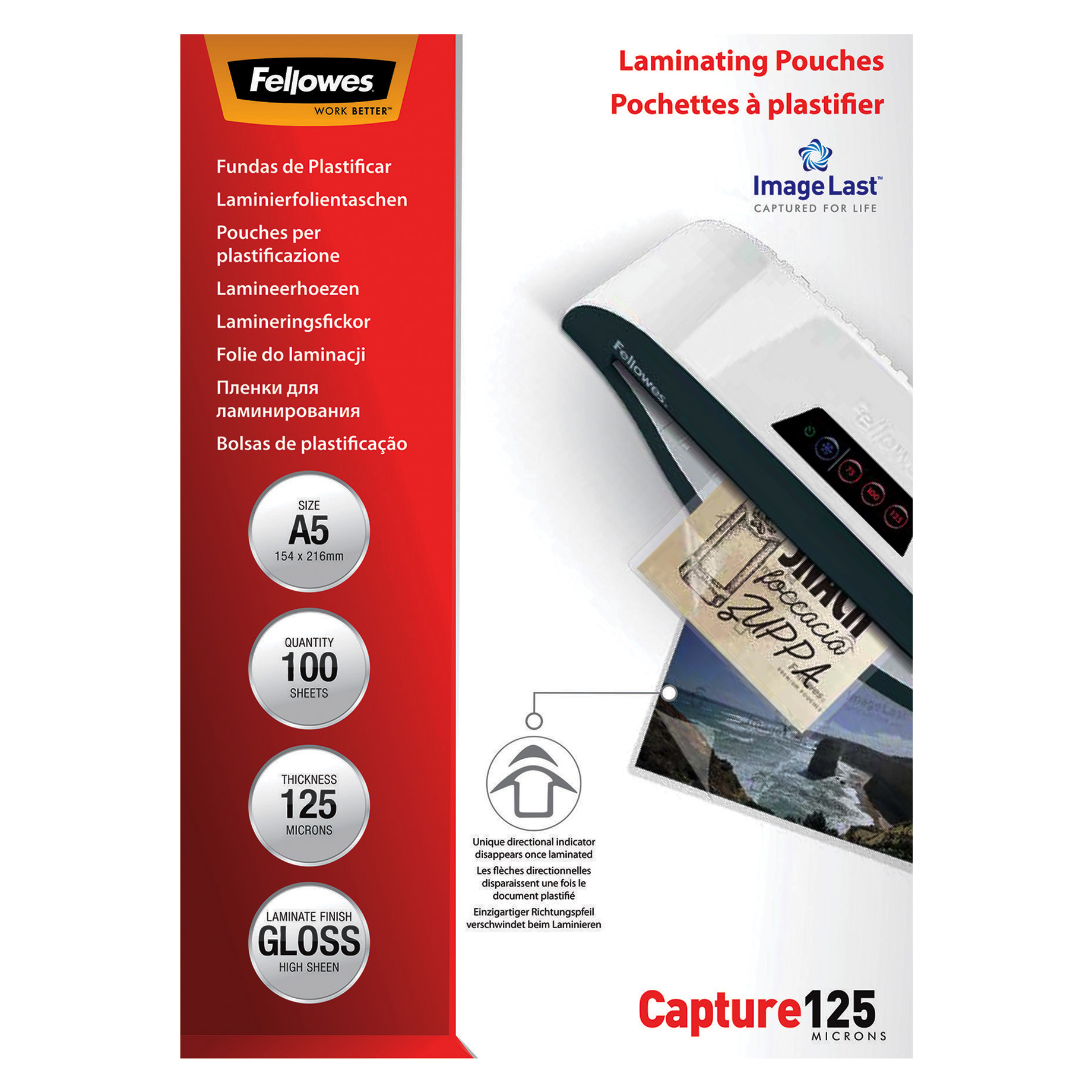 Fellowes® Laminierfolie ImageLast™ Enhance 80