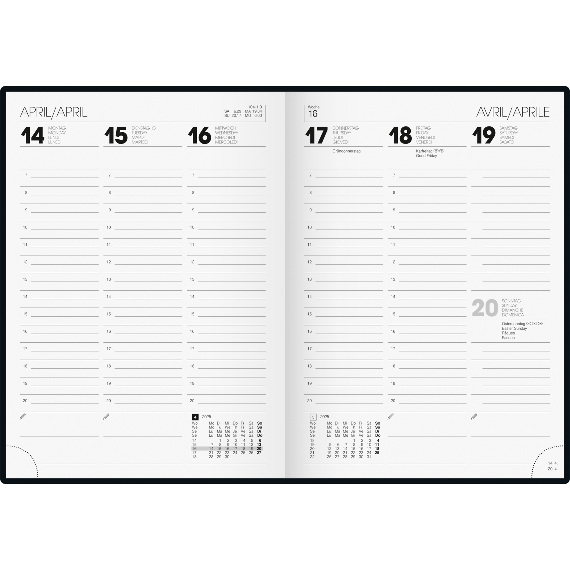 Buchkalender 796 A5