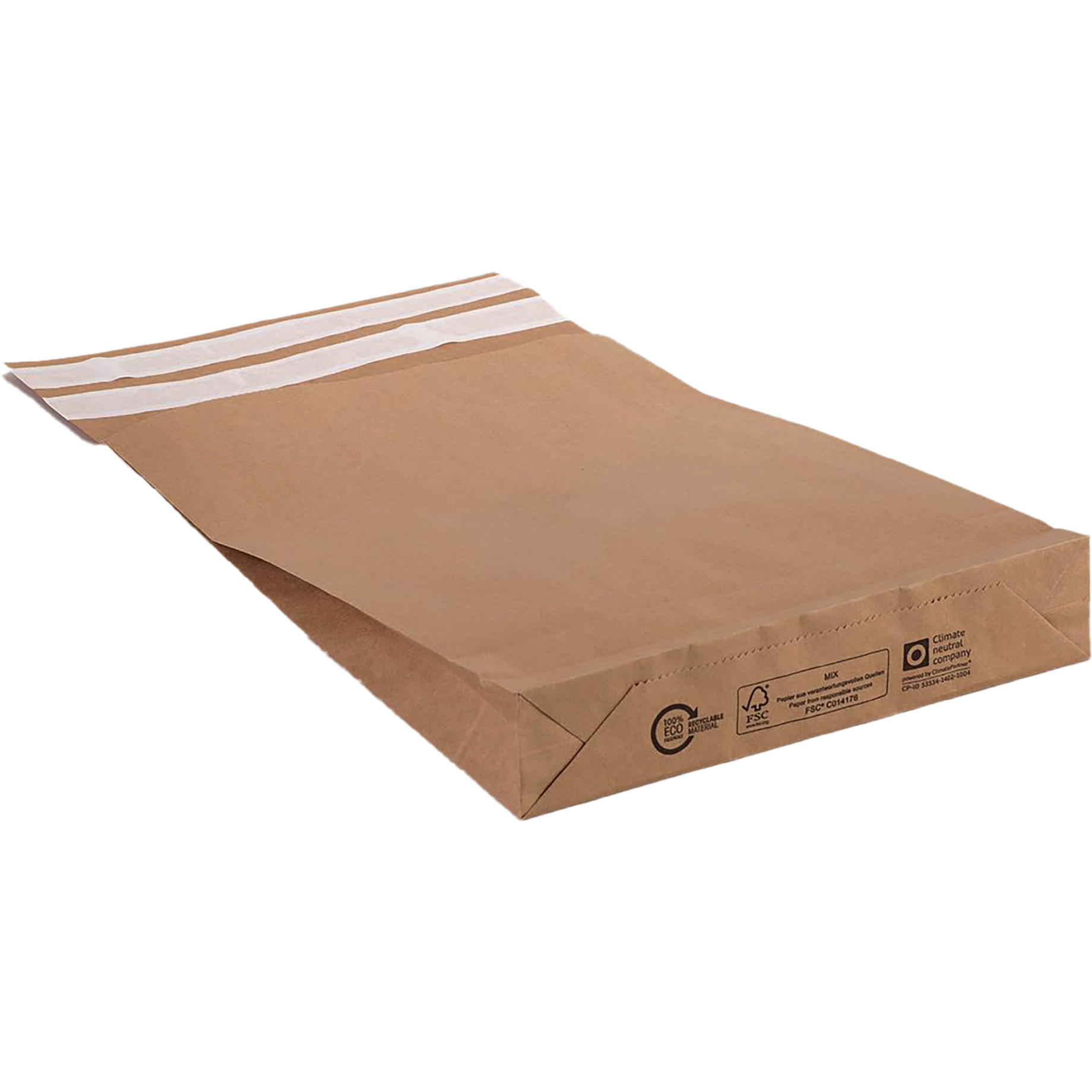 Papierversandtasche flexiPAK mit Fixverschluss