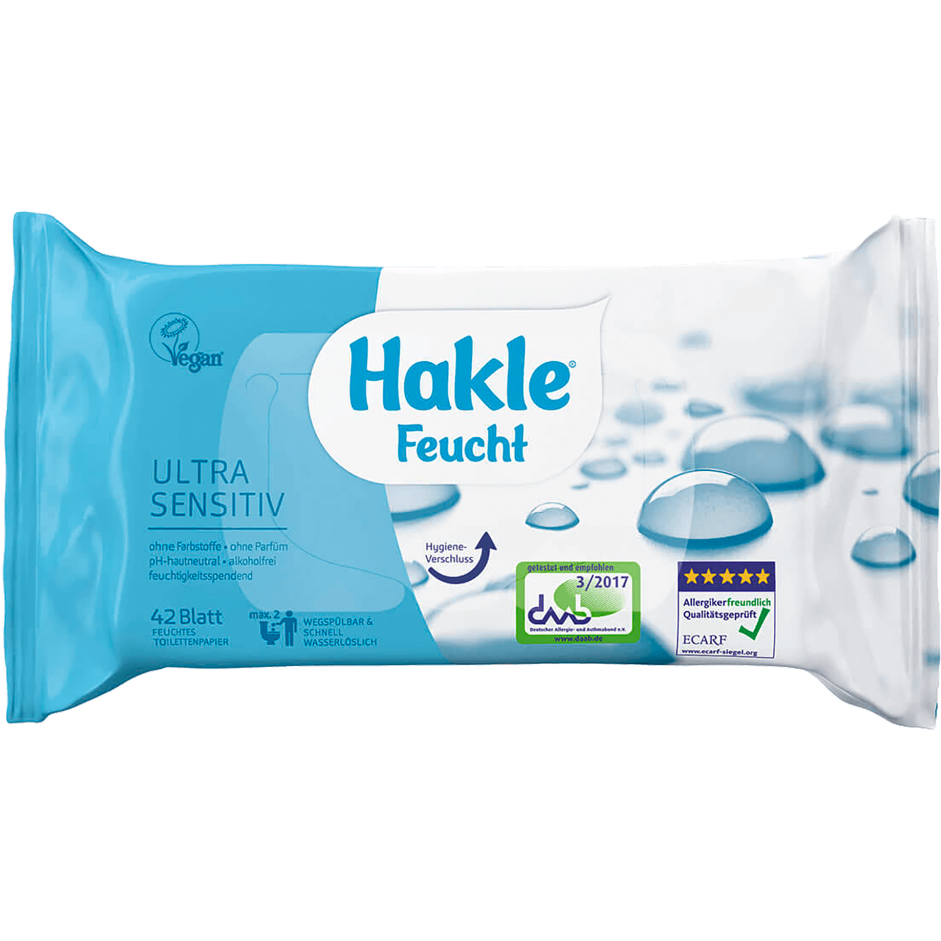 Feuchtes Toilettenpapier