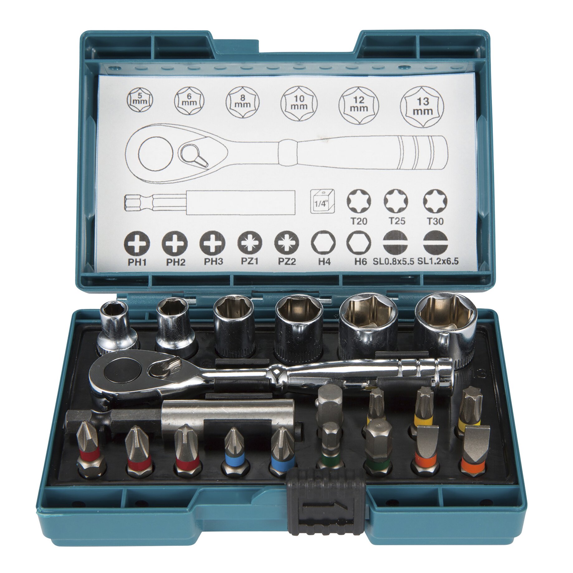 Makita Ratschen-Bit-Set