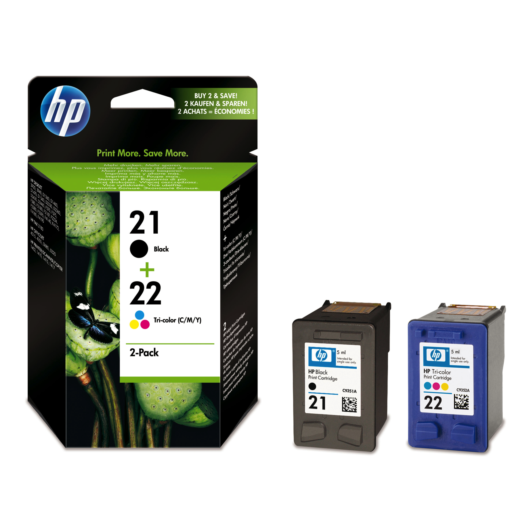 Inkjetpatrone 21/22