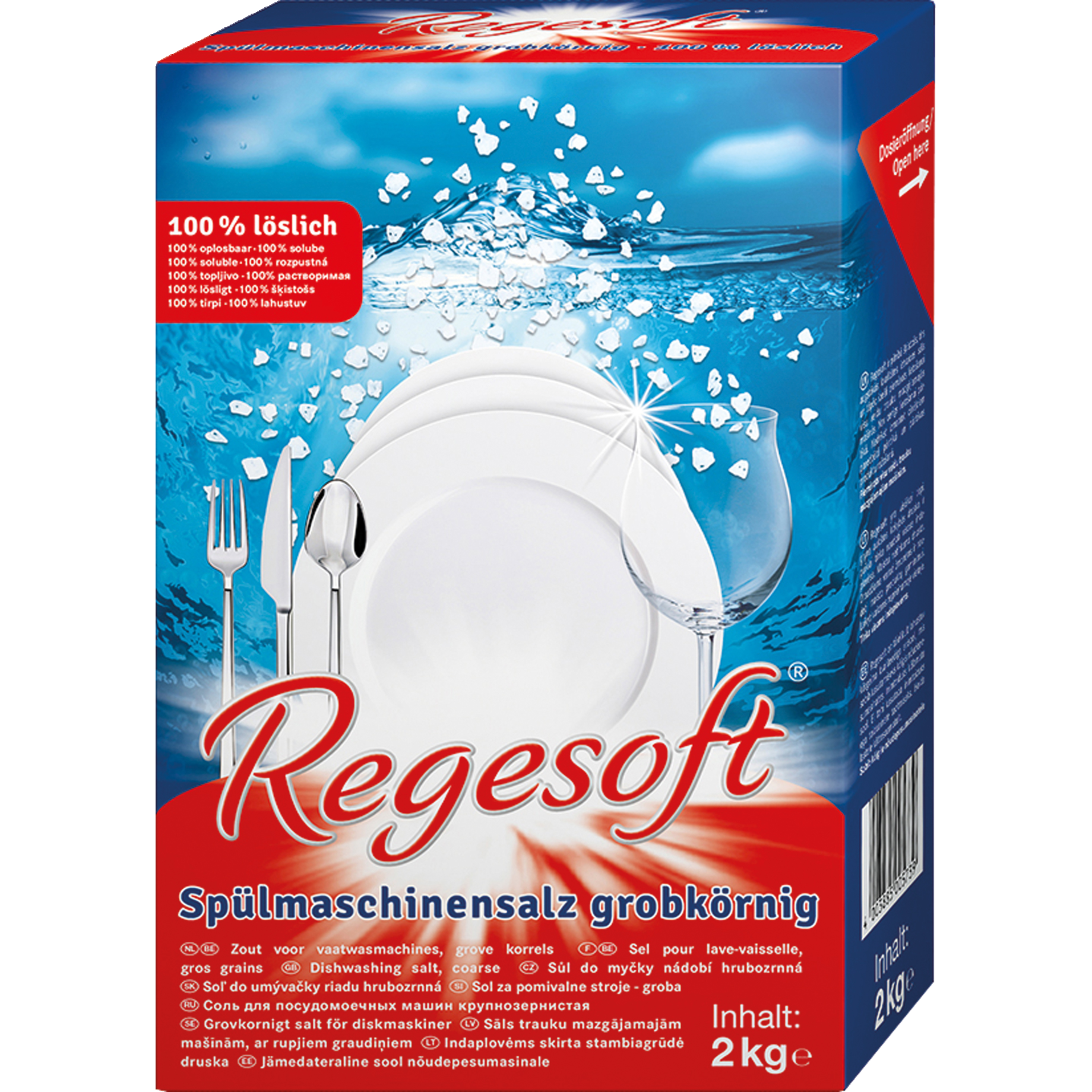 Werbung, Besteck, Plakat
