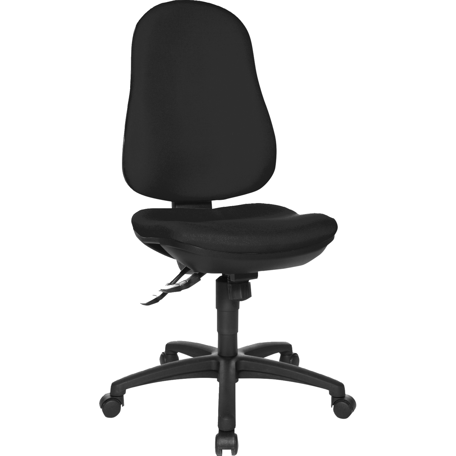 bürostuhl, drehstuhl, schwarz, stuhlbezug, rollenbasis