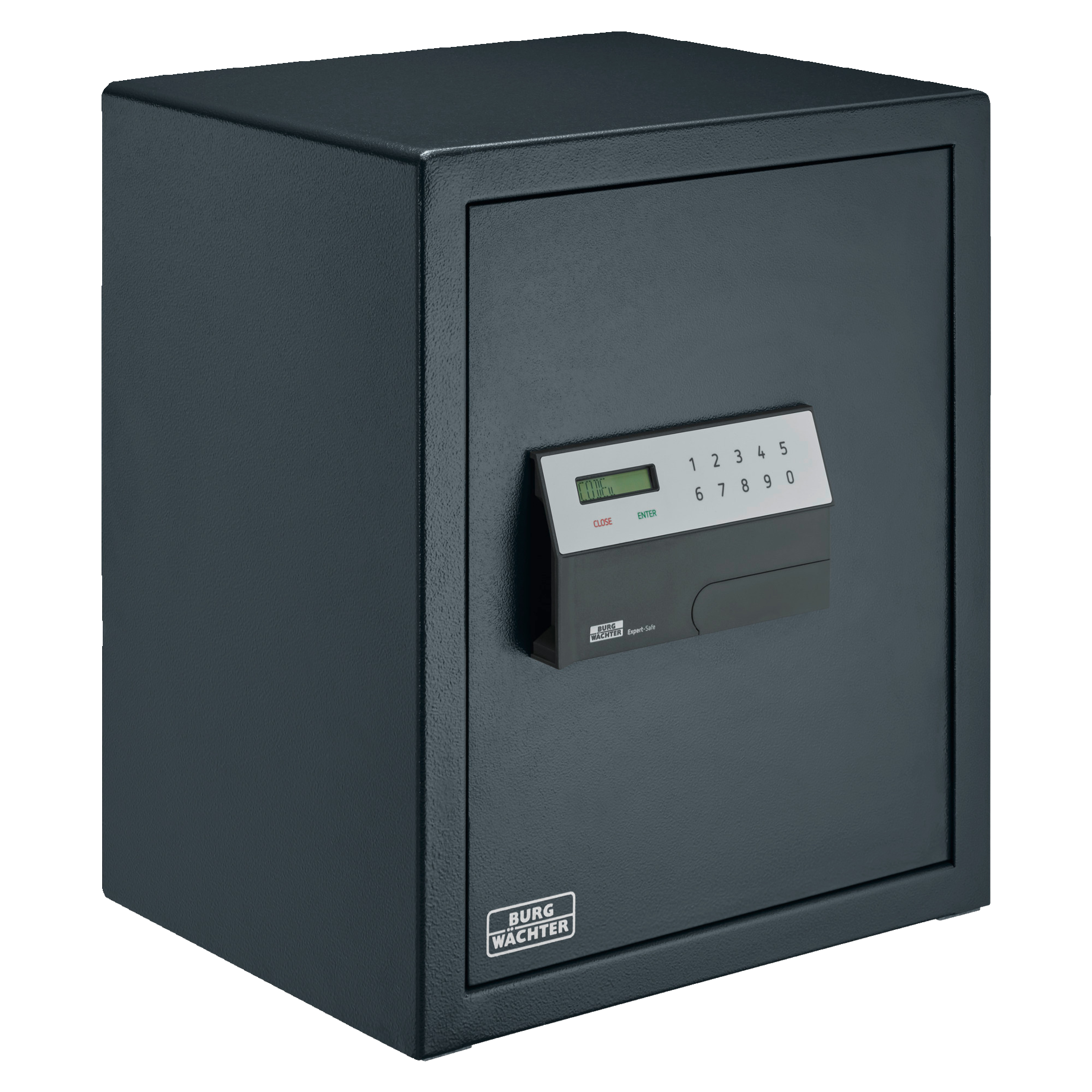 Wertschließfach, Safe, Elektronischer Safe, Code-Tastatur, Burg-Wächter Logo