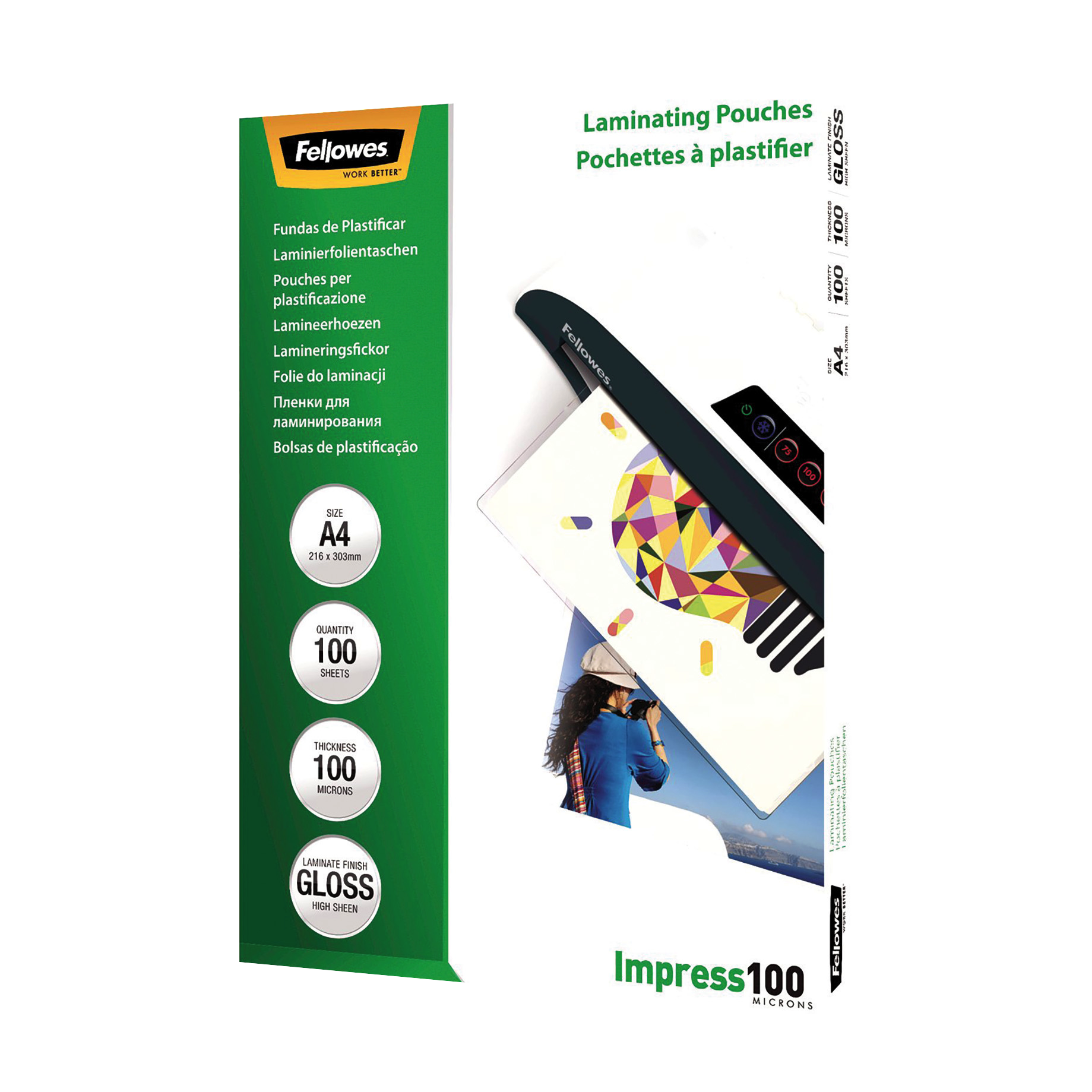 Fellowes® Laminierfolie ImageLast™ Enhance 80